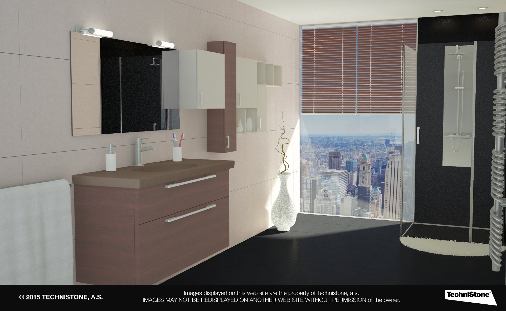 Modern bathroom