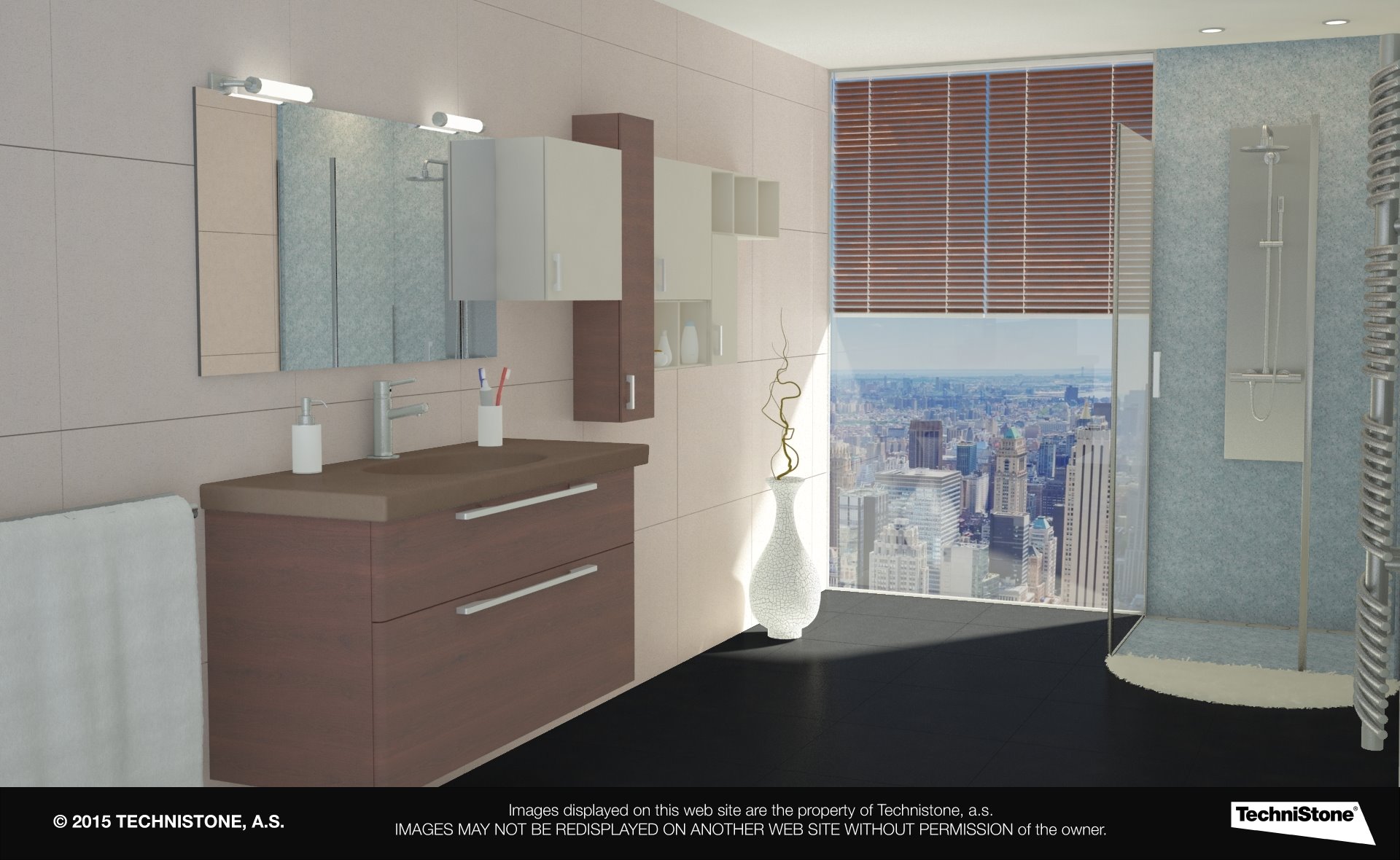 Modern bathroom
