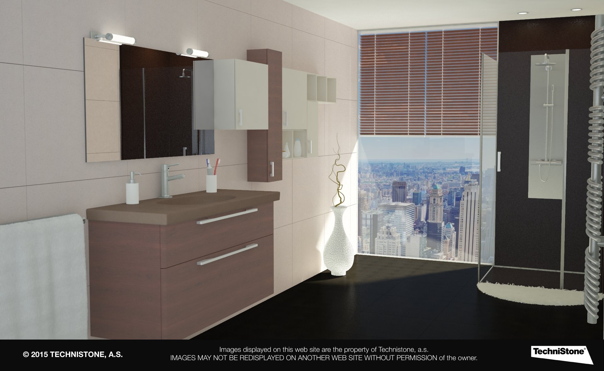 Modern bathroom
