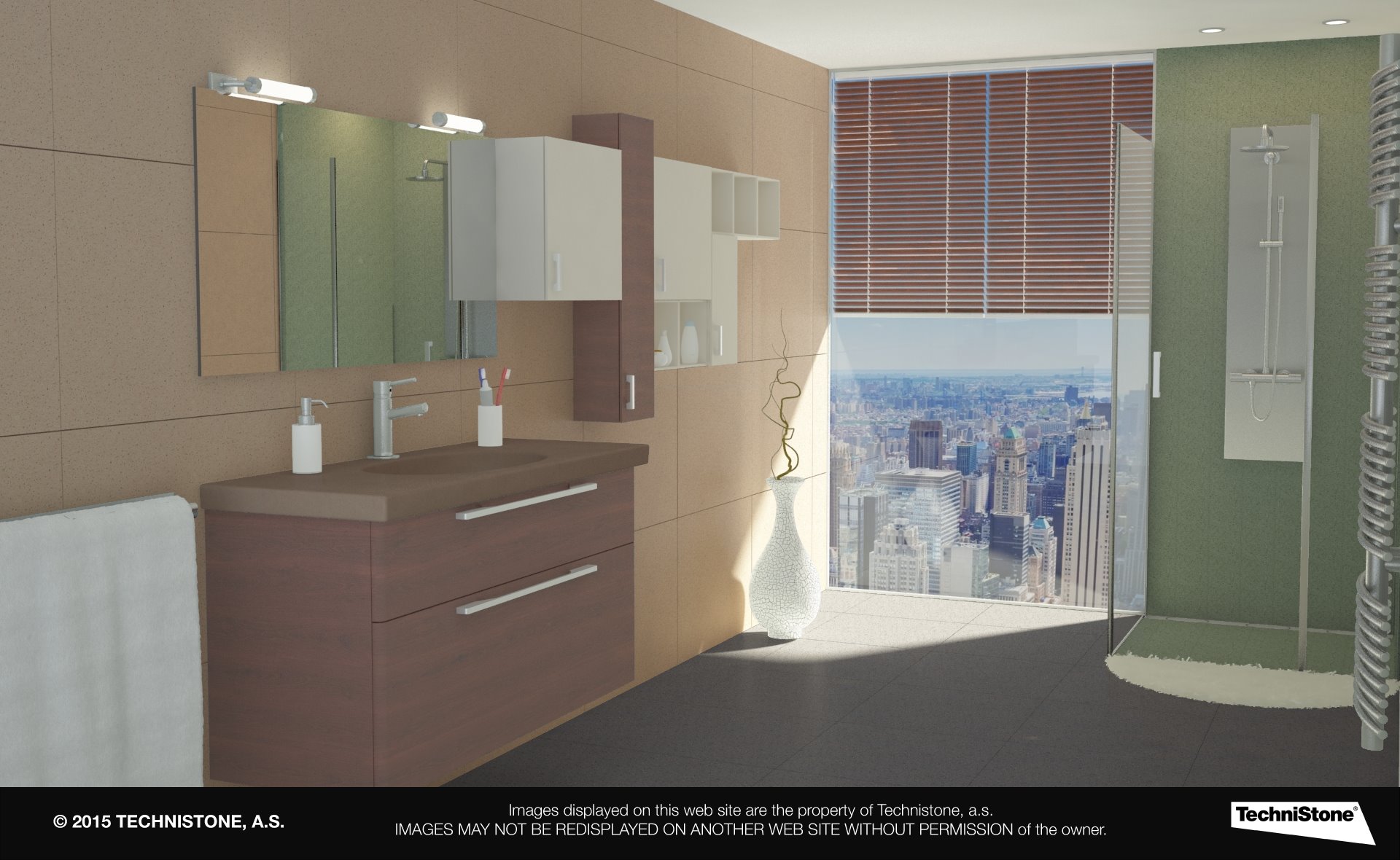 Modern bathroom