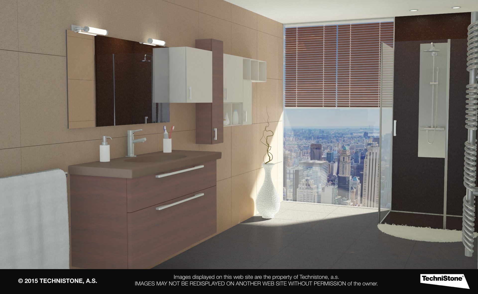 Modern bathroom