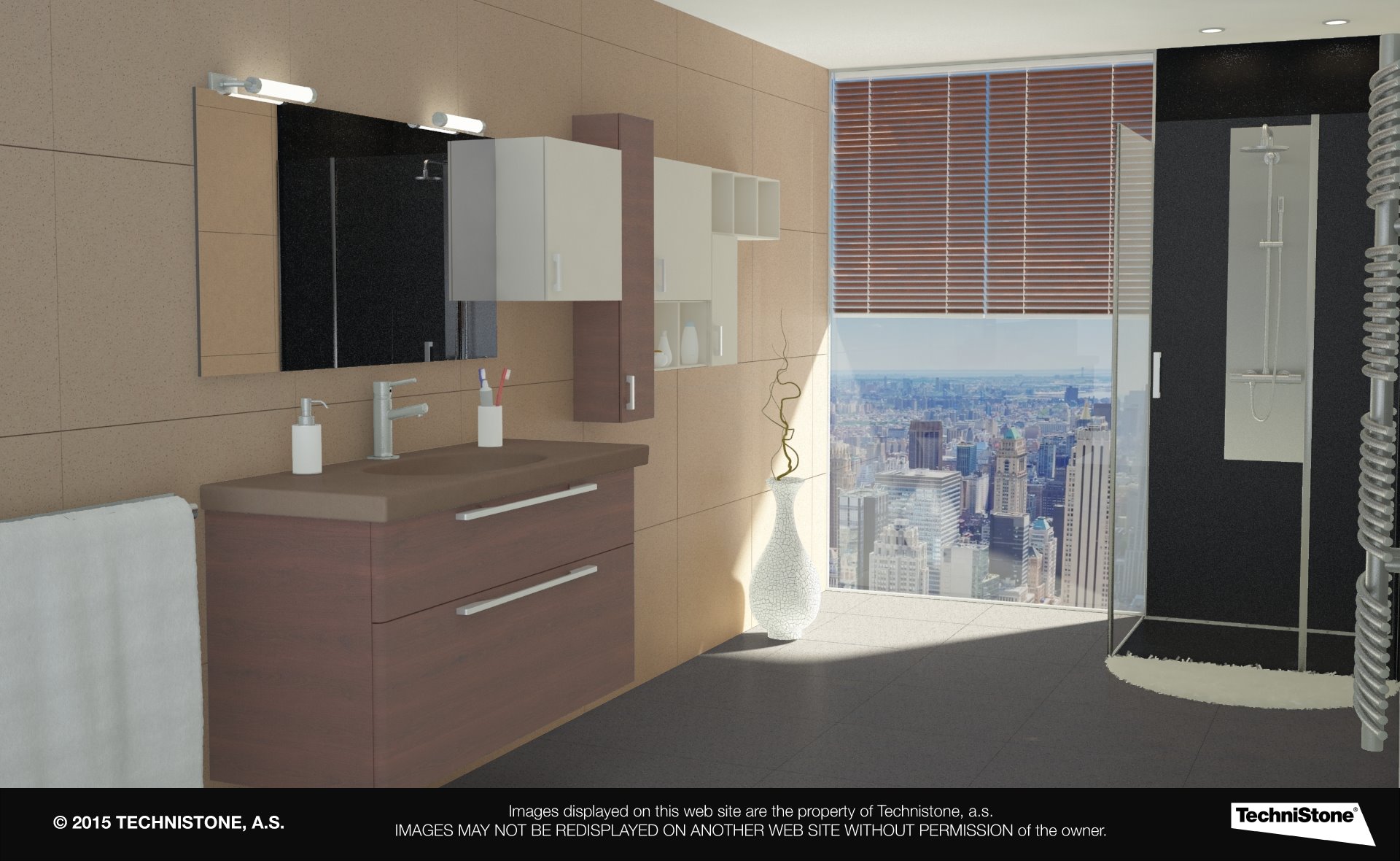 Modern bathroom
