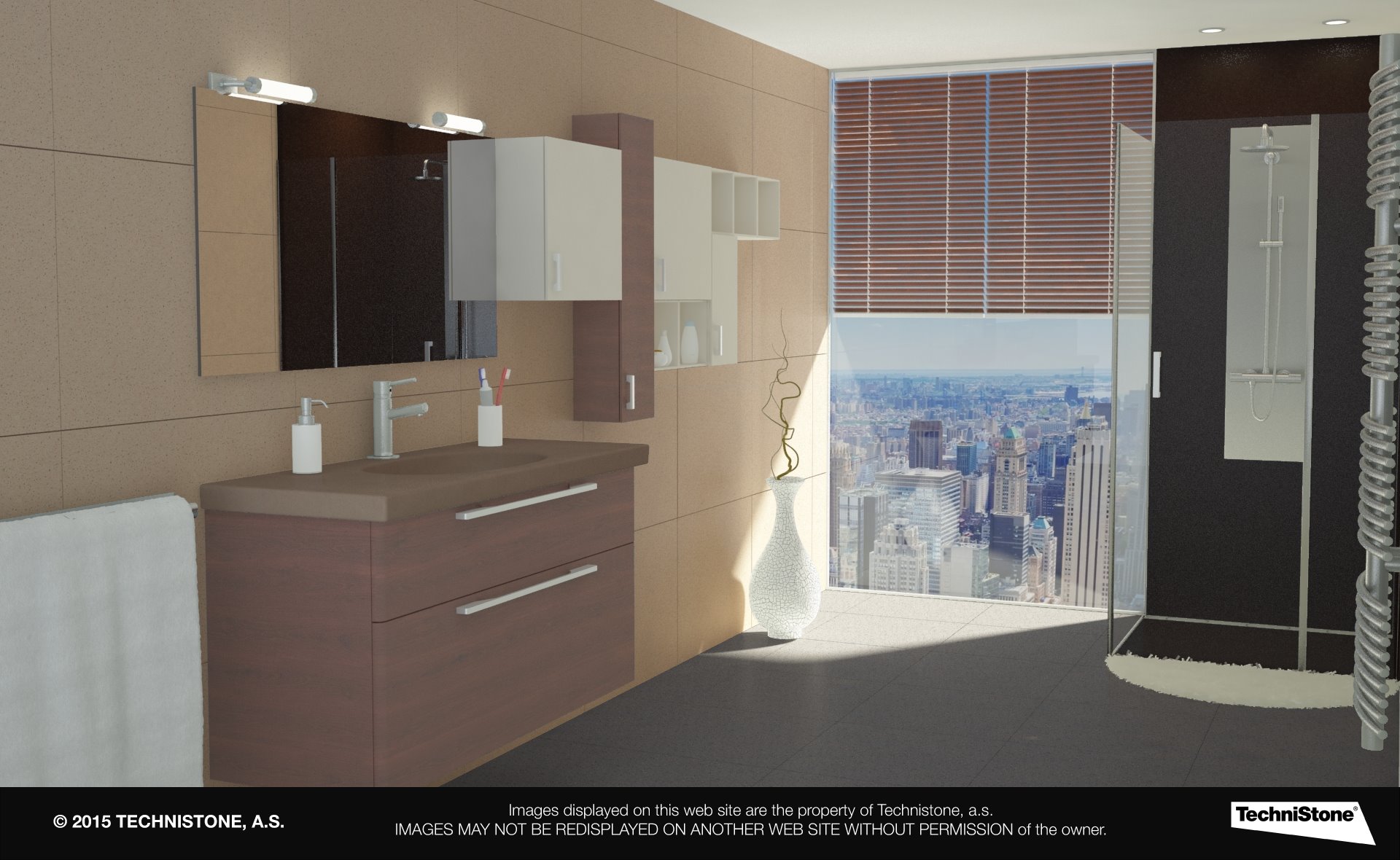 Modern bathroom