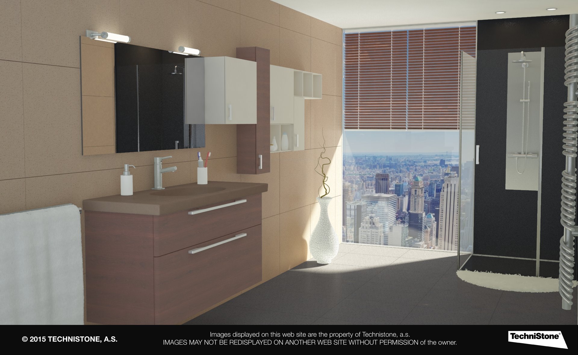 Modern bathroom