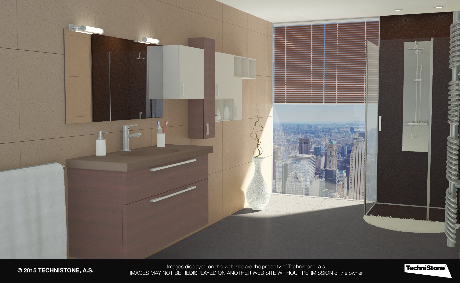 Modern bathroom