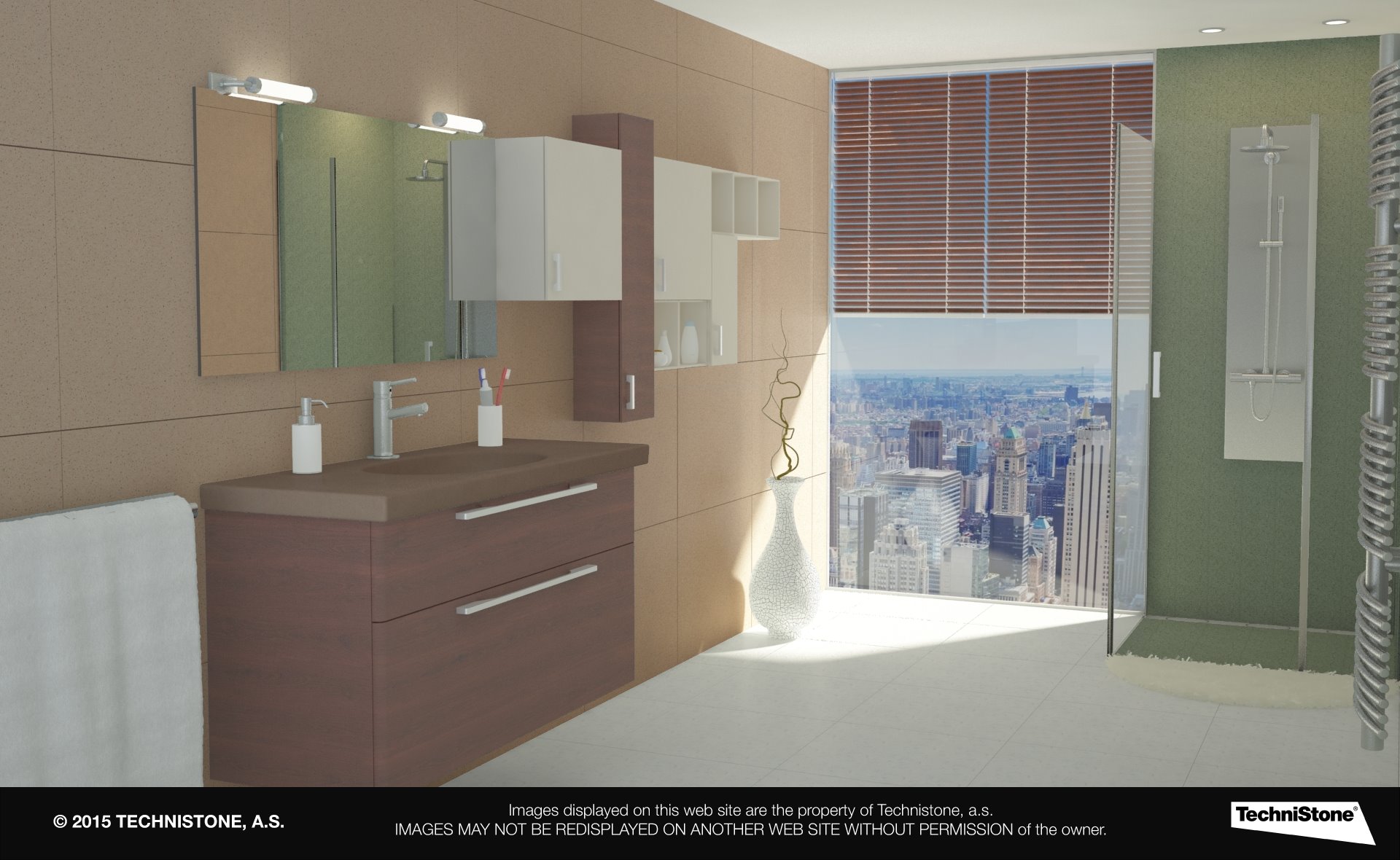Modern bathroom