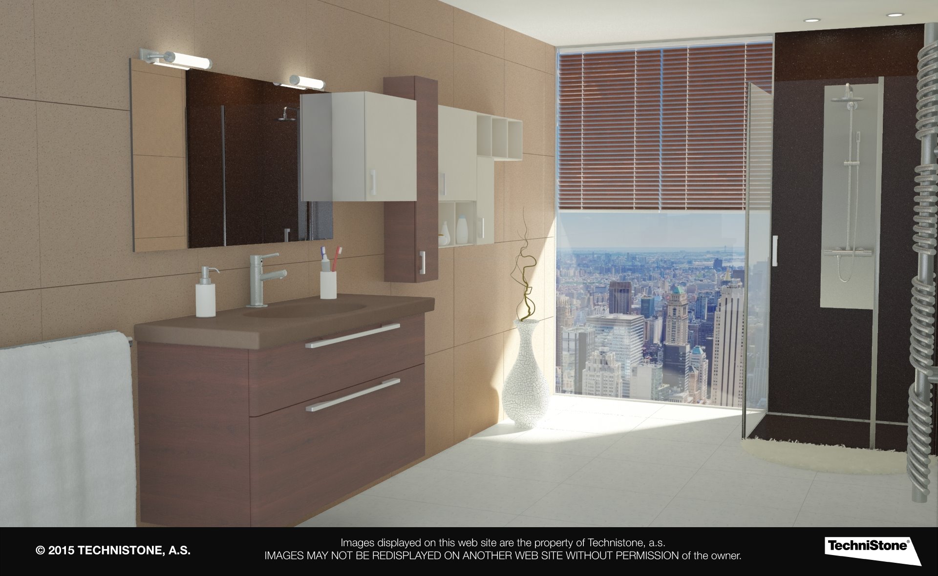 Modern bathroom