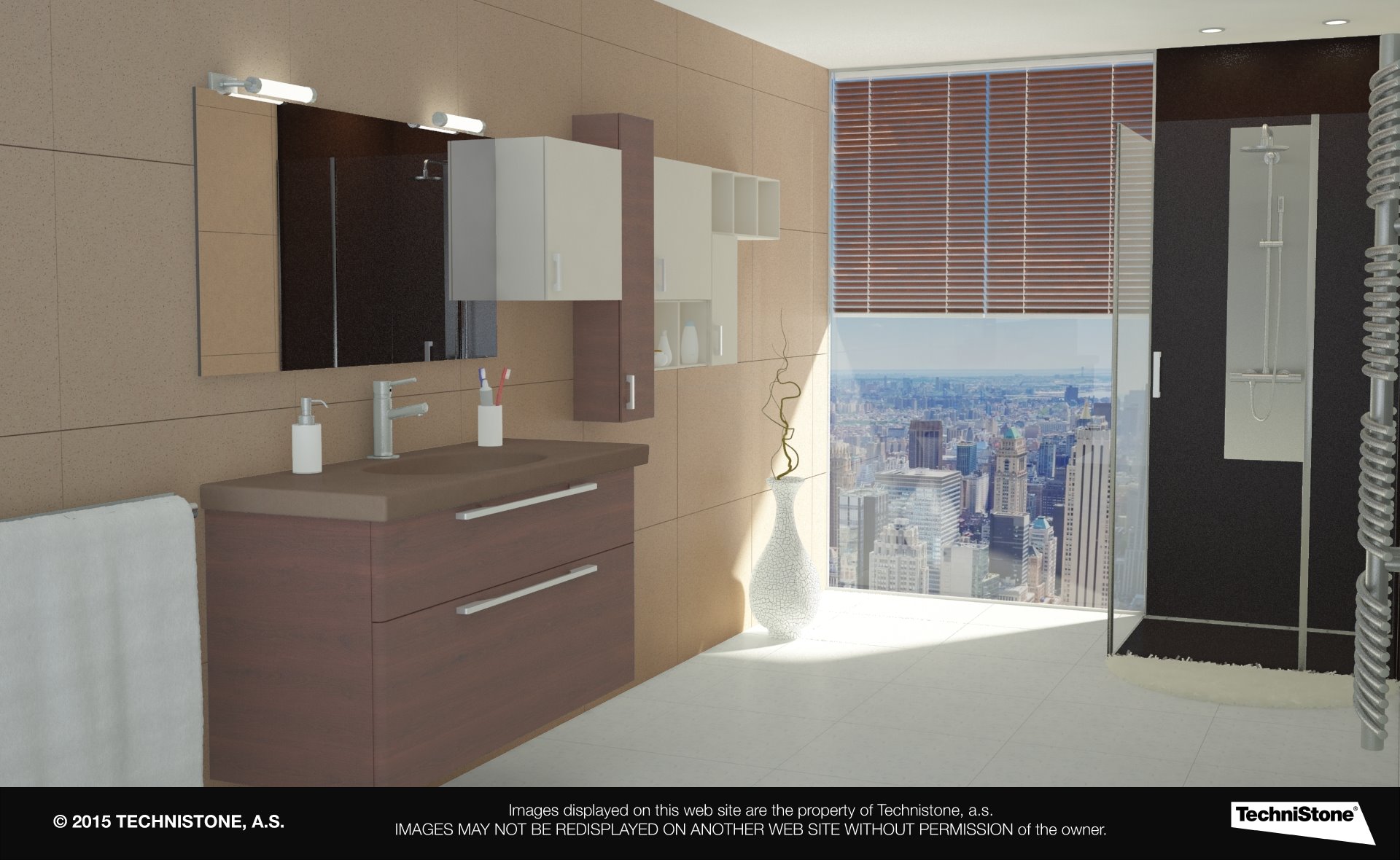 Modern bathroom