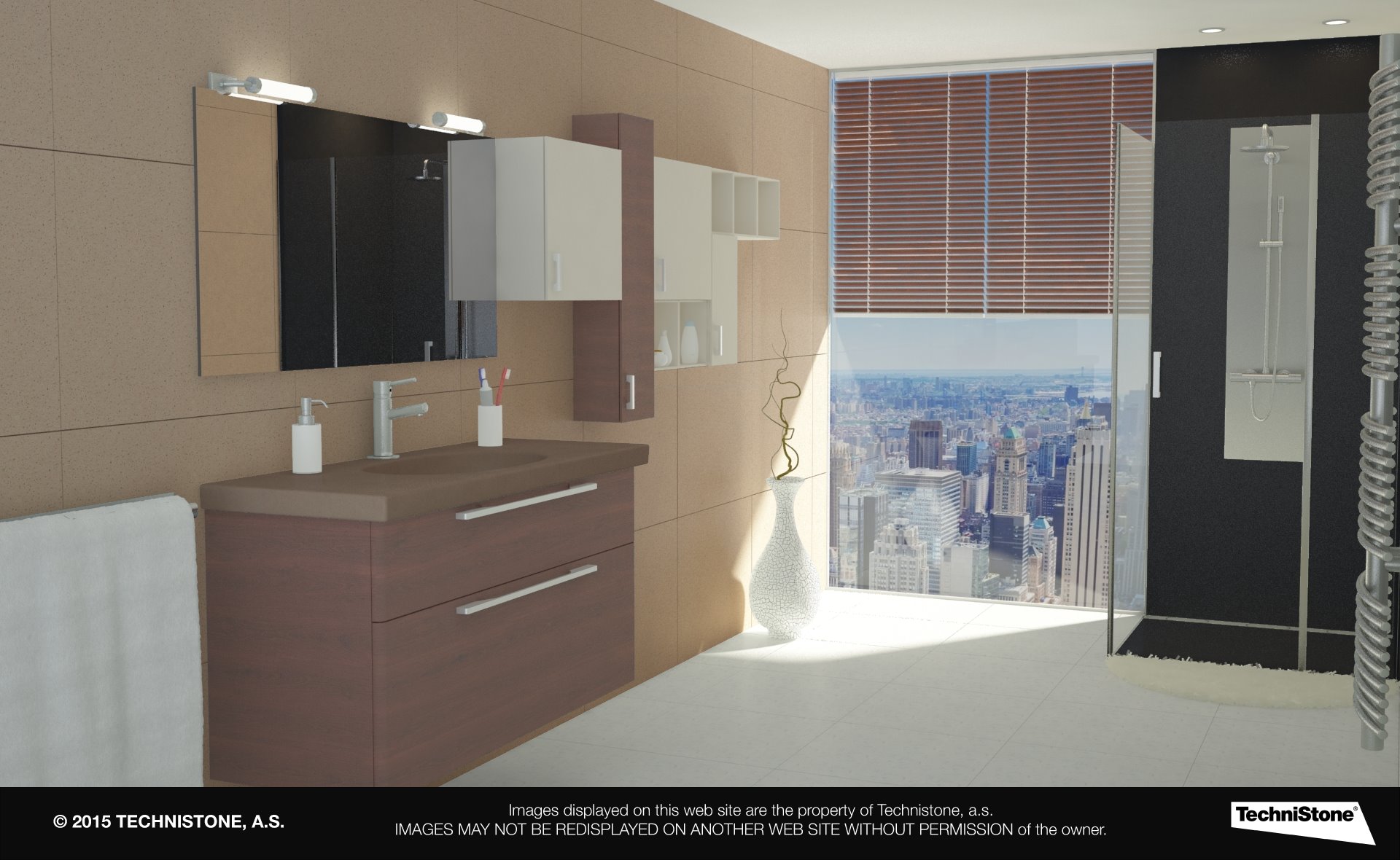 Modern bathroom