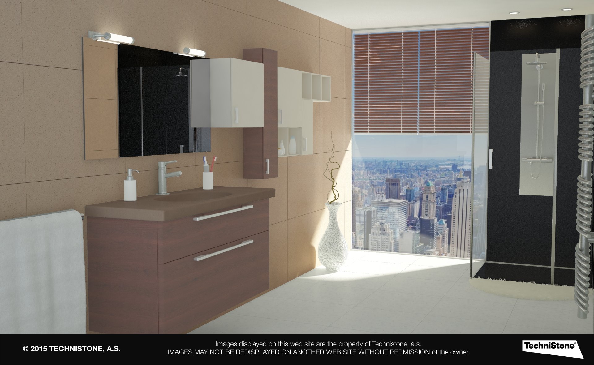 Modern bathroom
