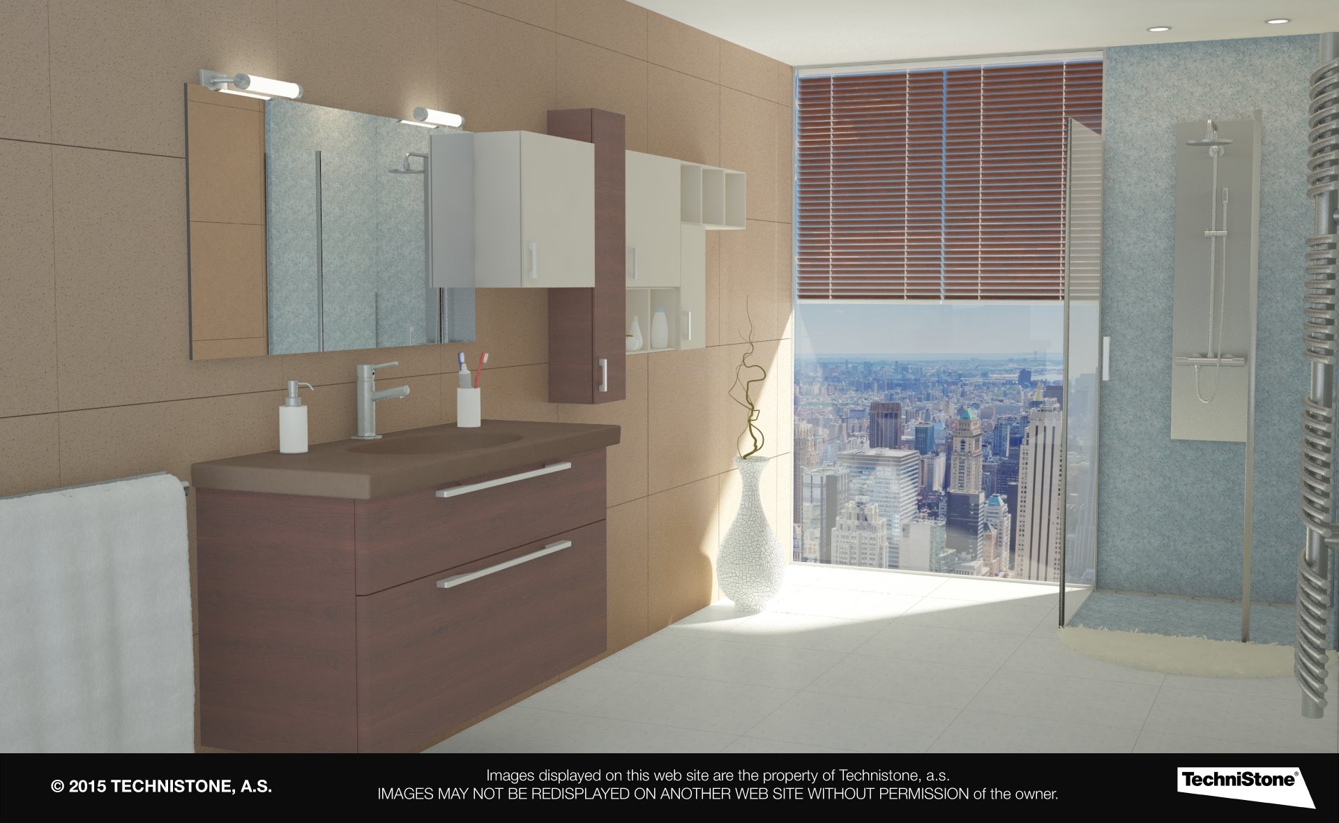 Modern bathroom