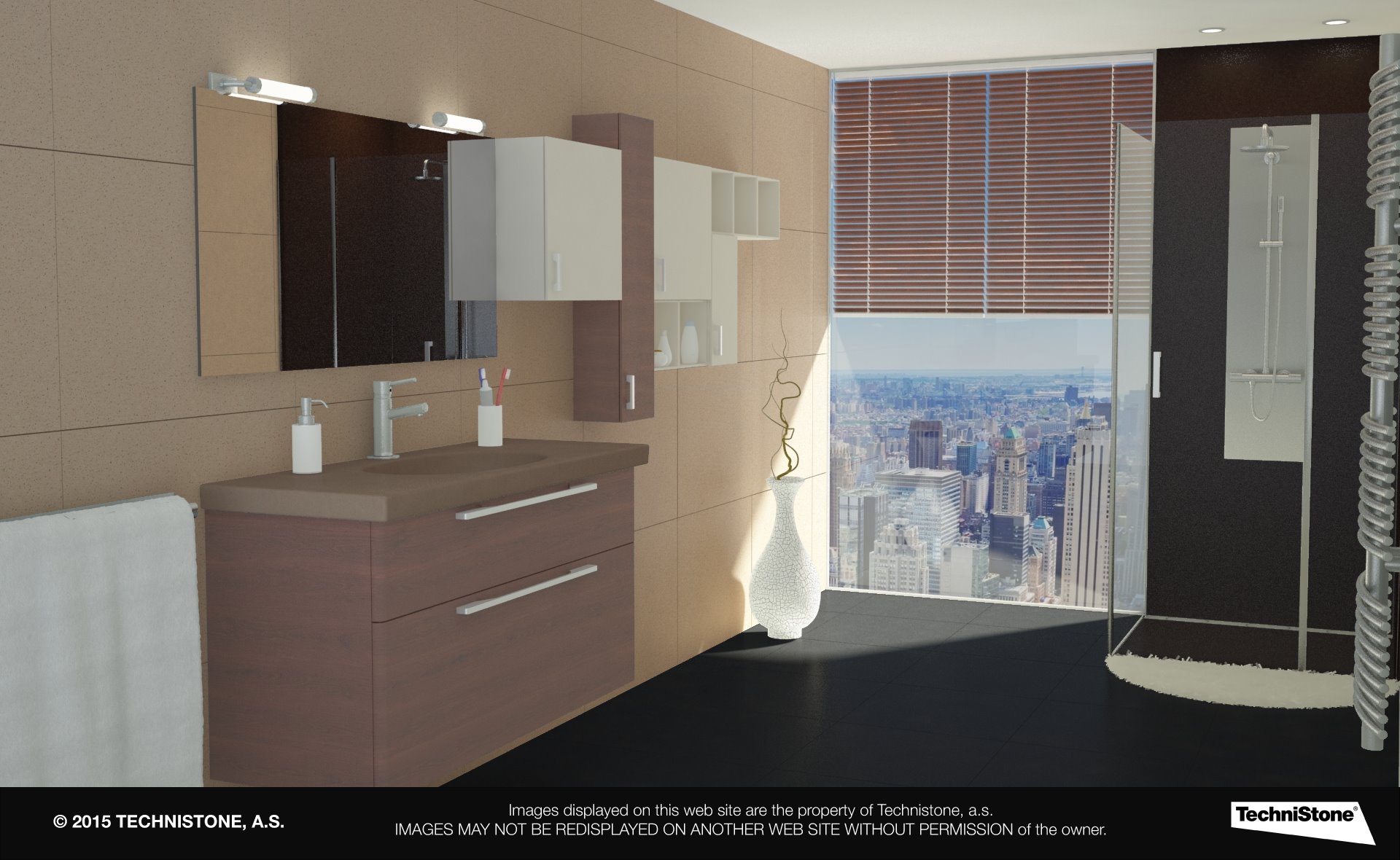Modern bathroom