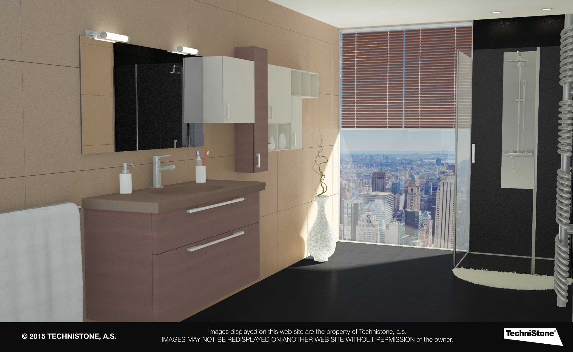 Modern bathroom