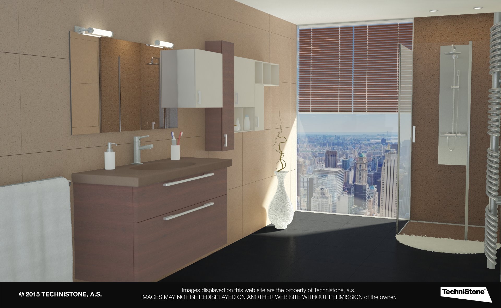 Modern bathroom