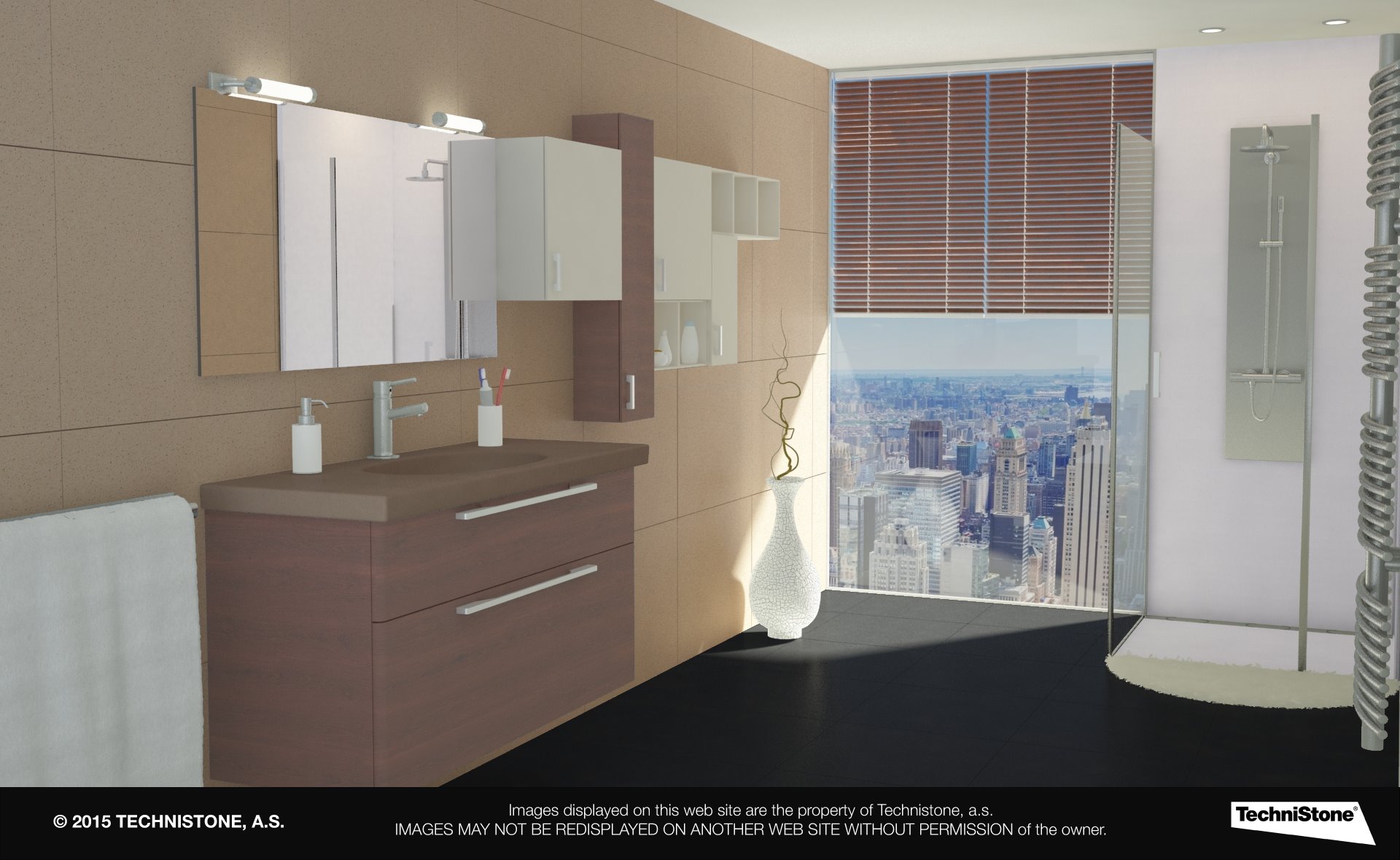 Modern bathroom