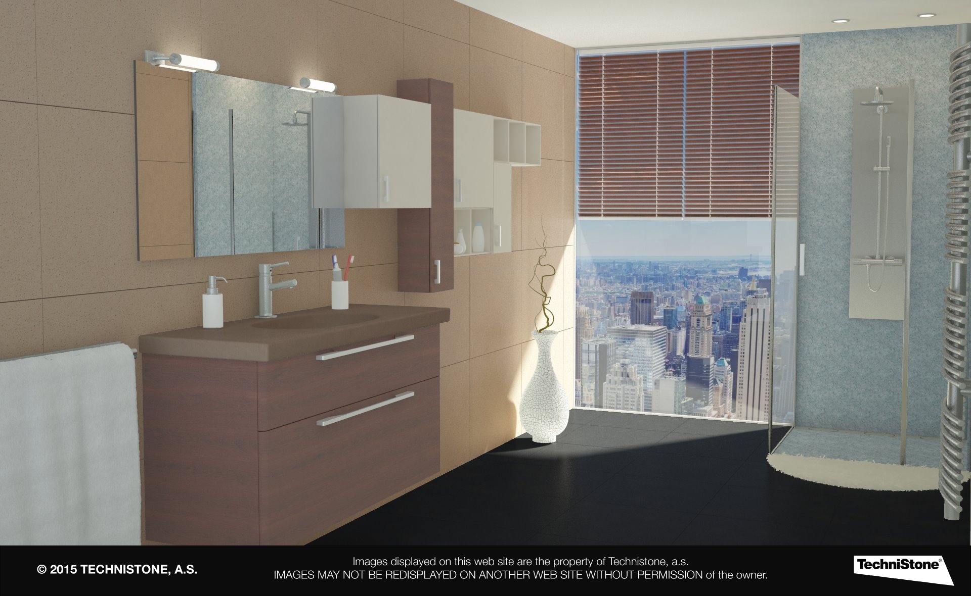 Modern bathroom