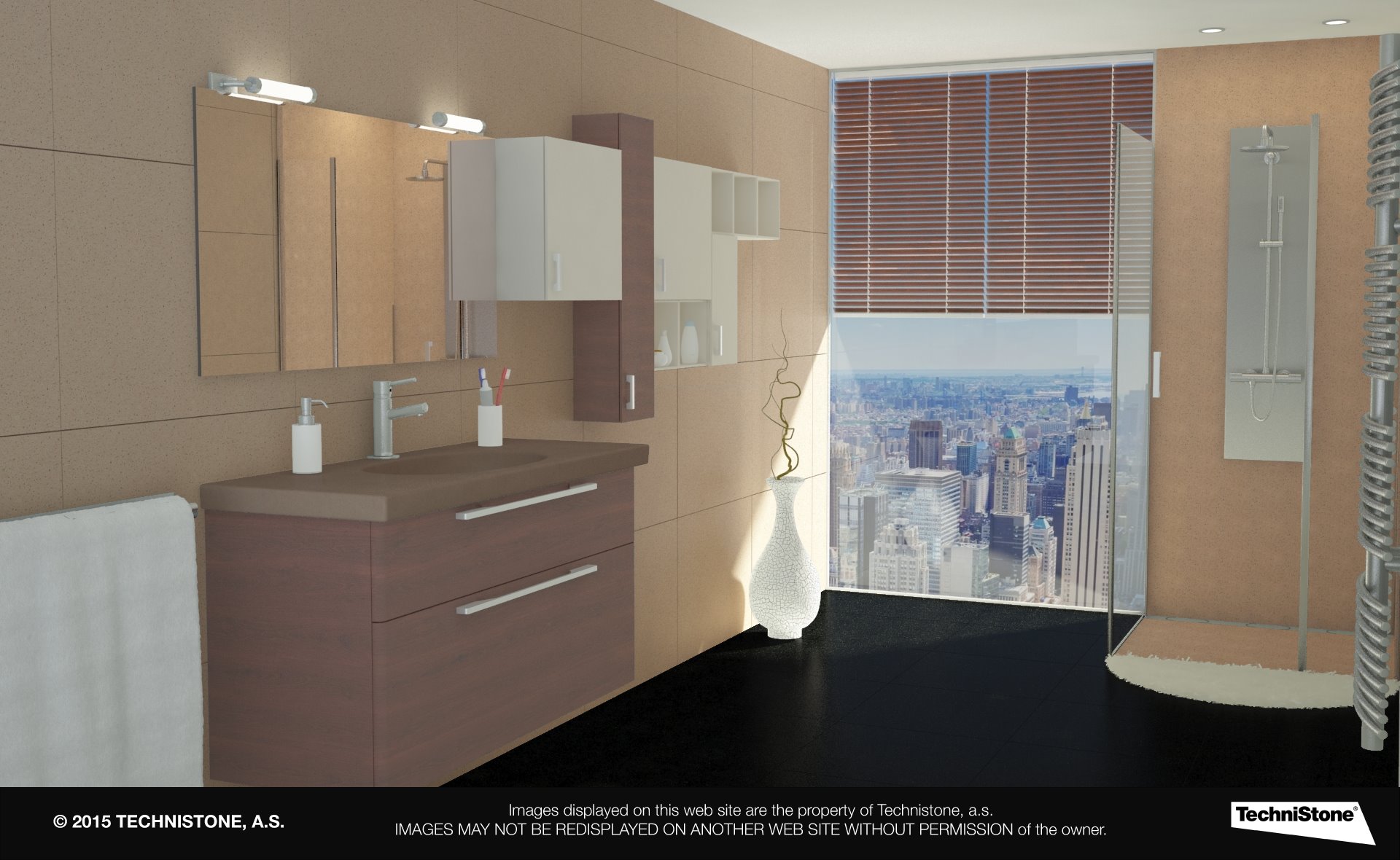 Modern bathroom