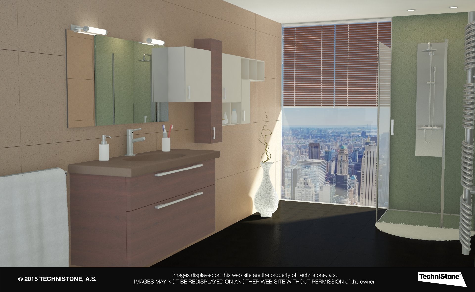 Modern bathroom