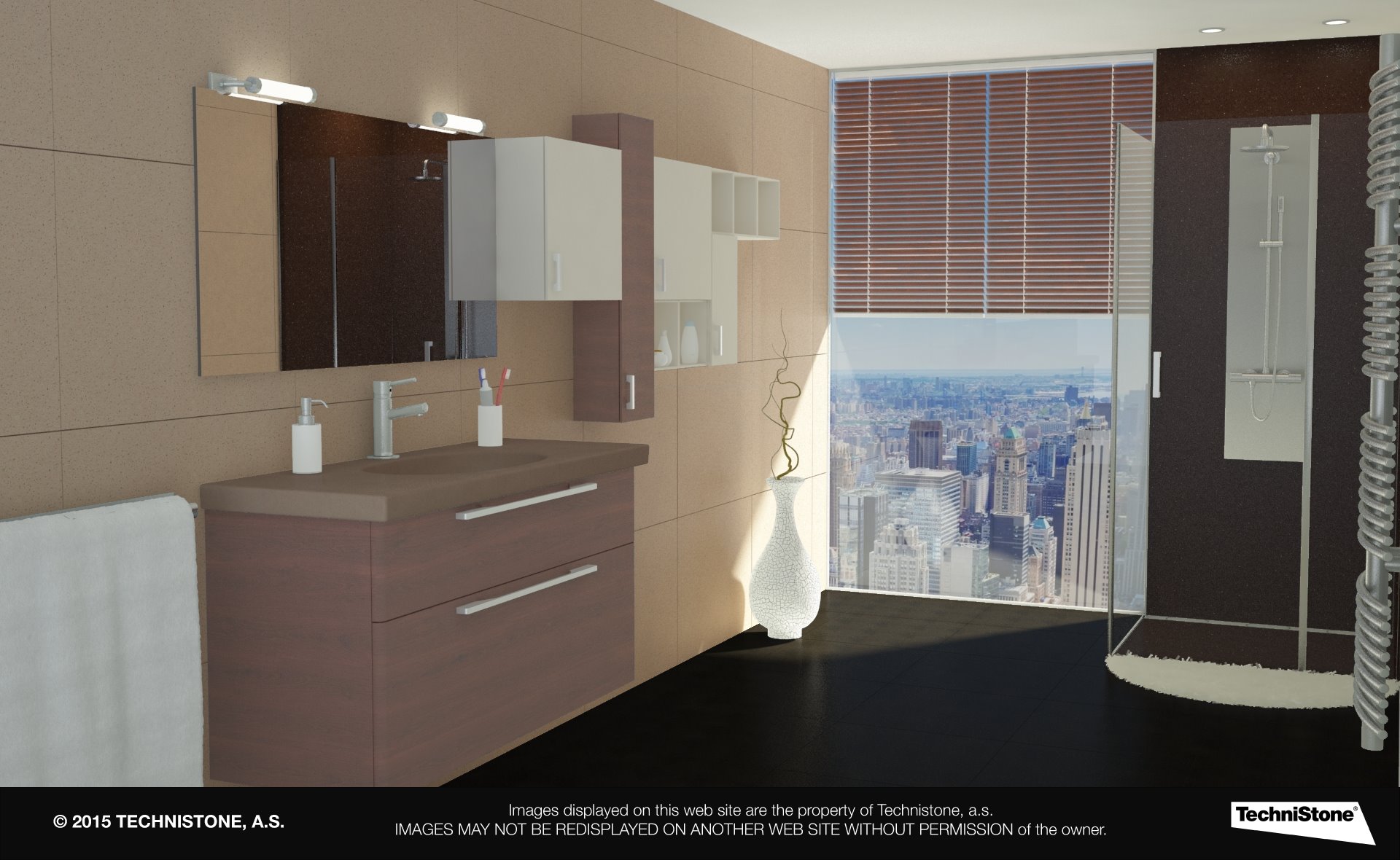 Modern bathroom