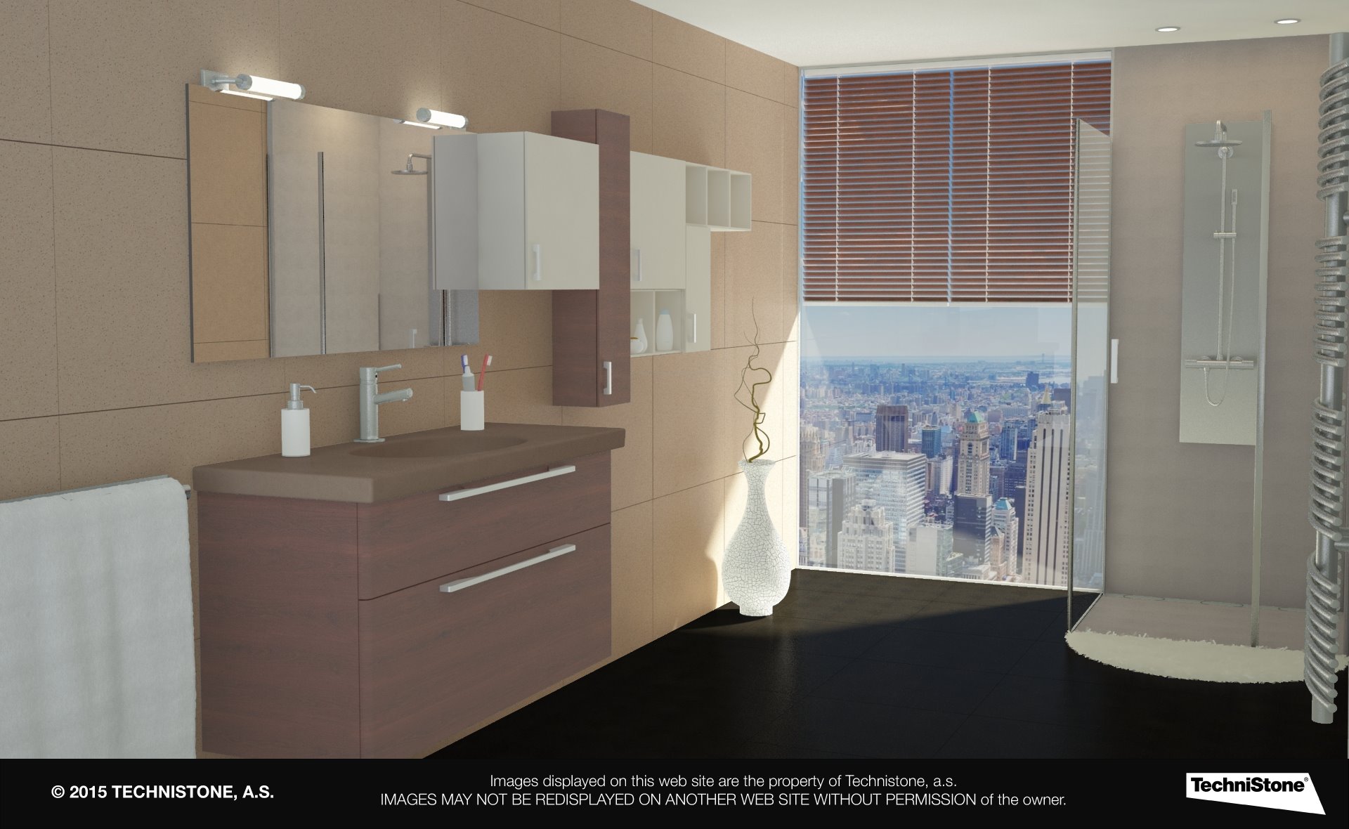 Modern bathroom