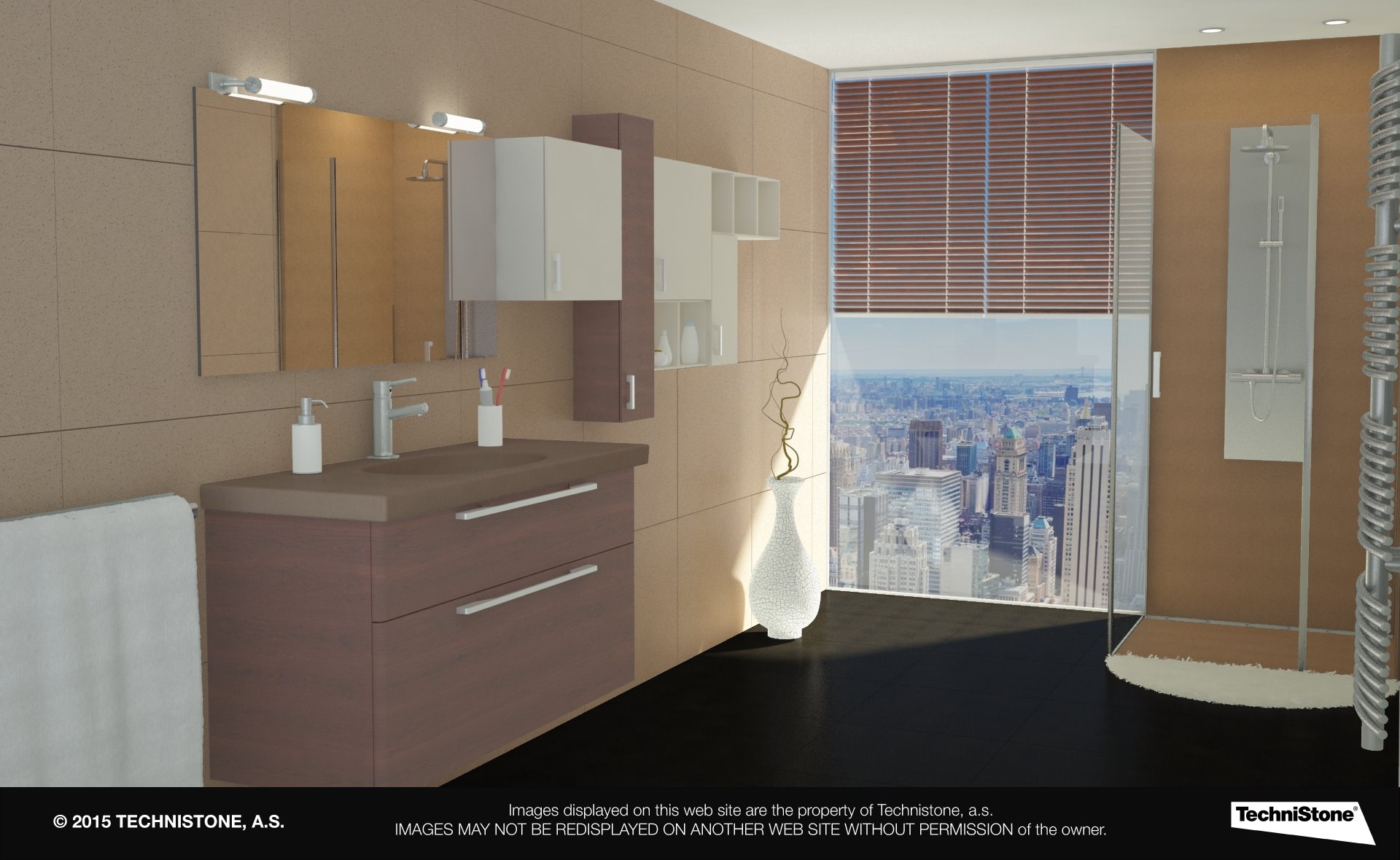 Modern bathroom
