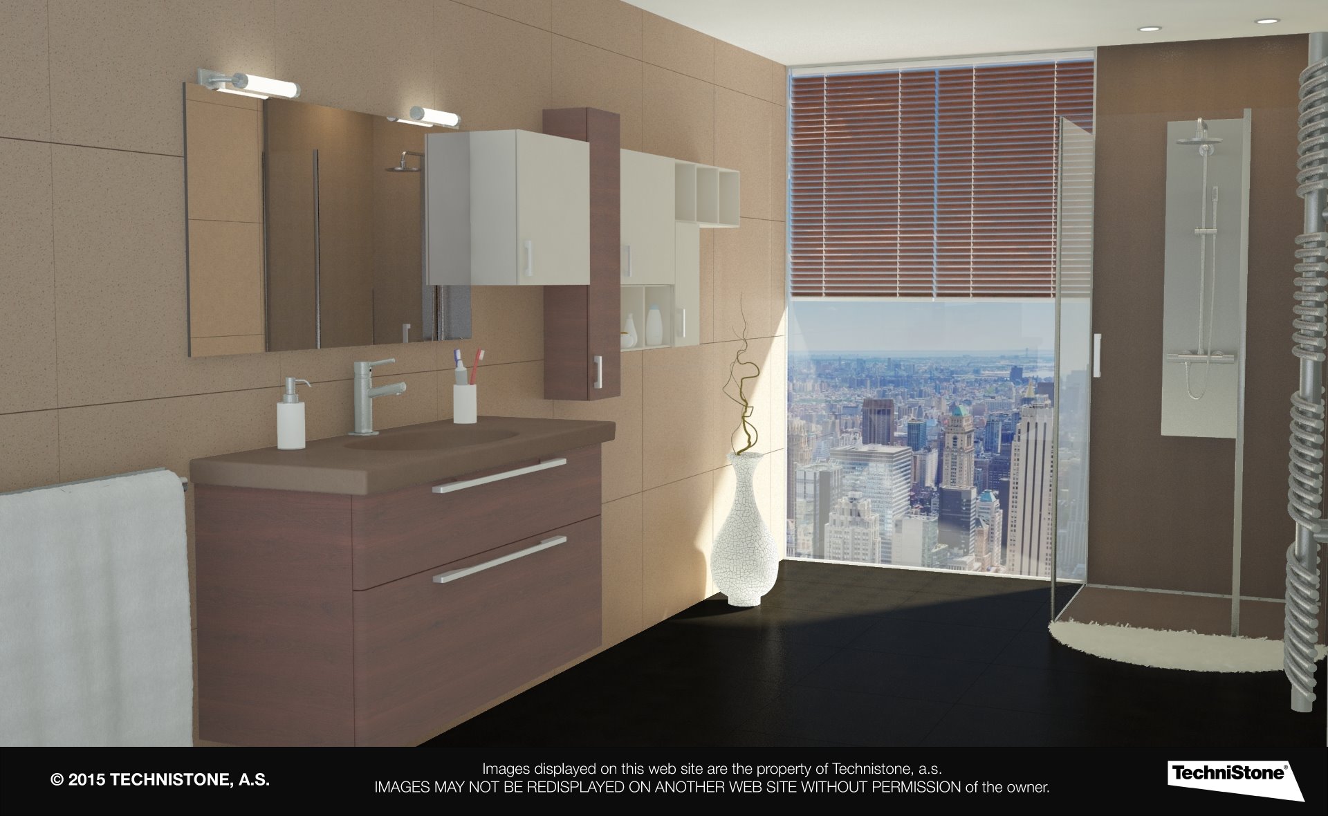 Modern bathroom