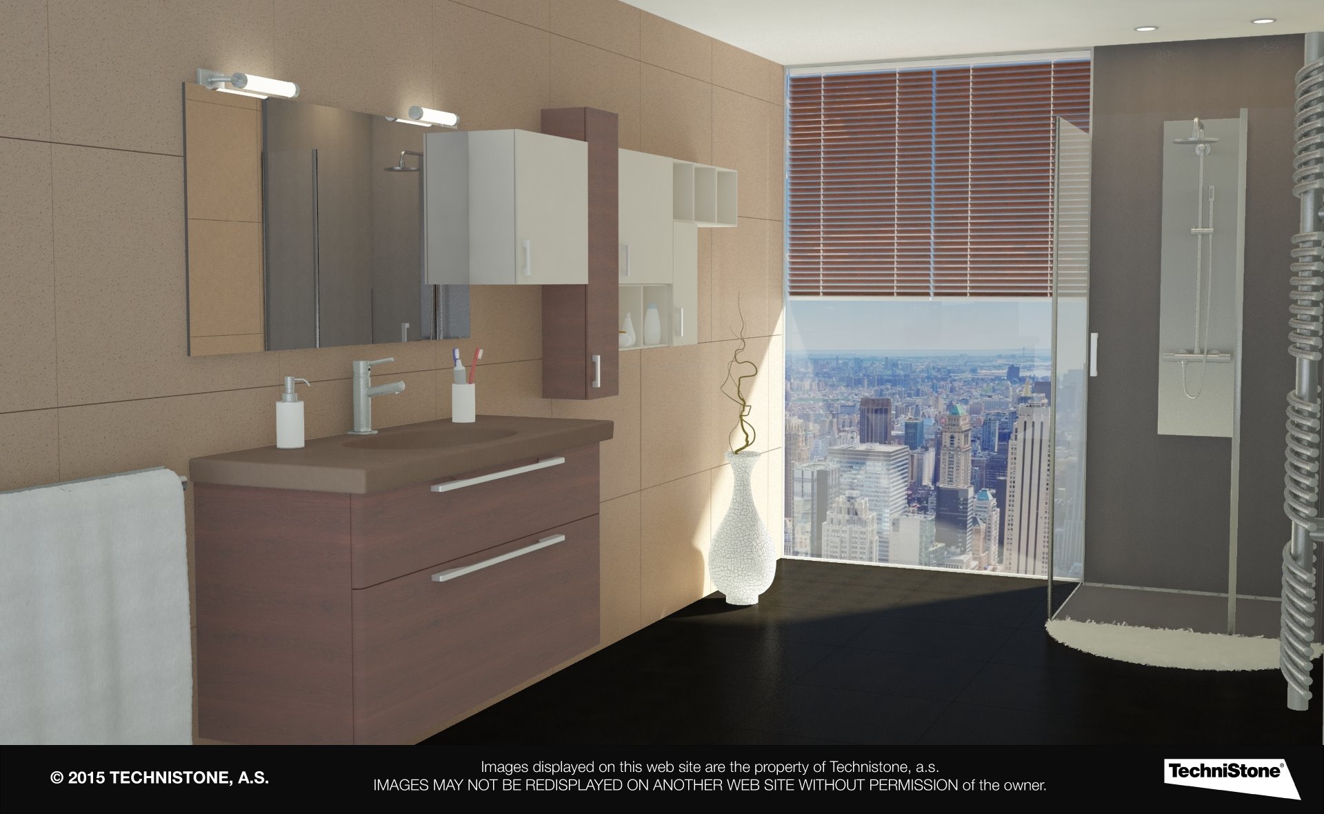 Modern bathroom