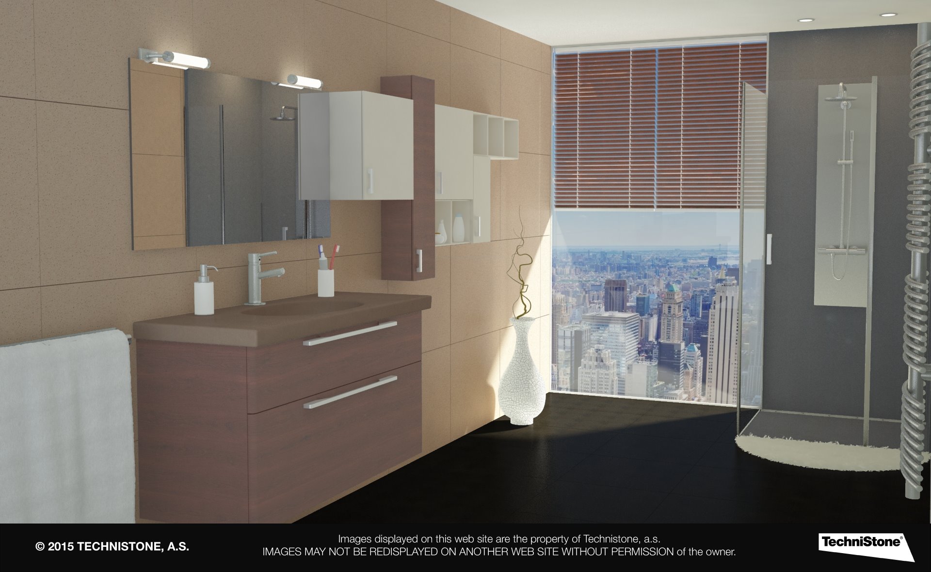 Modern bathroom