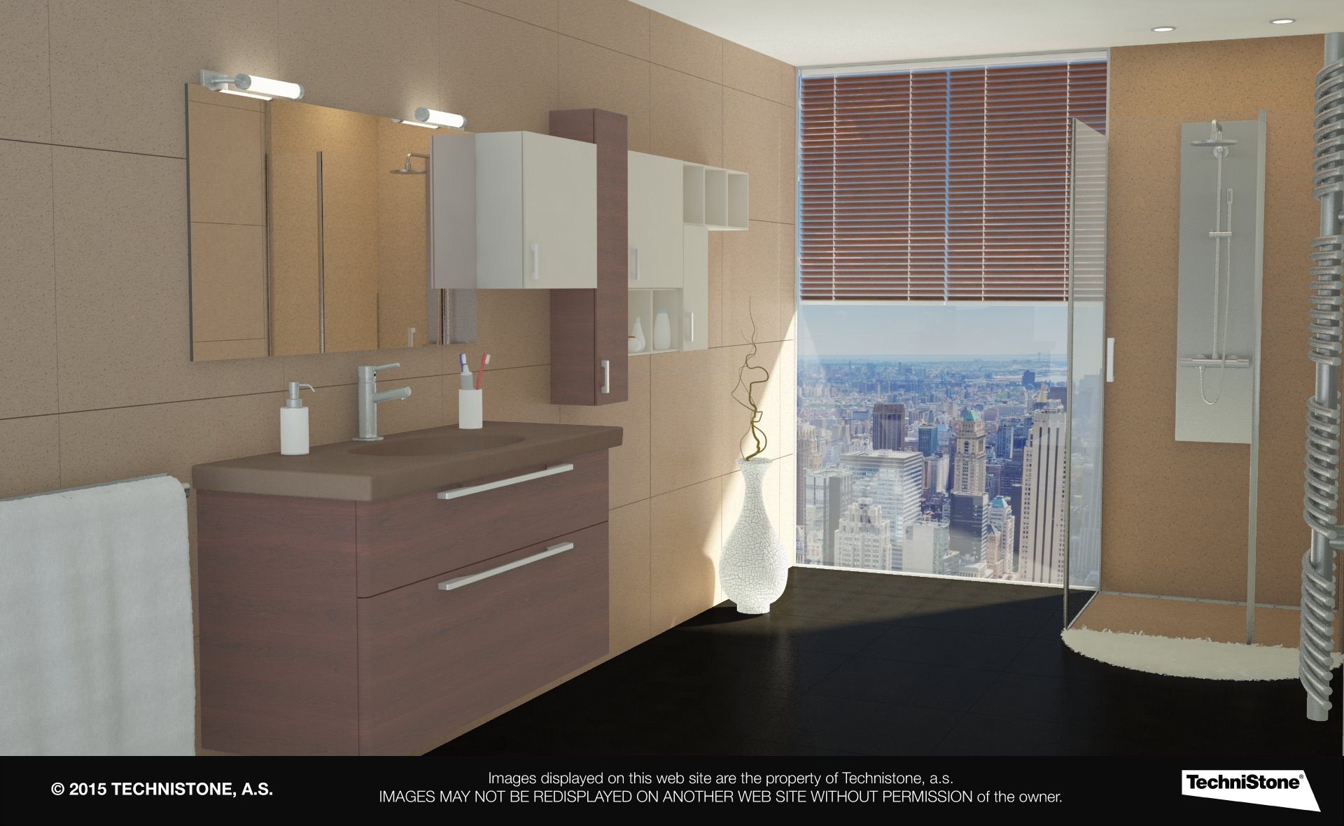 Modern bathroom