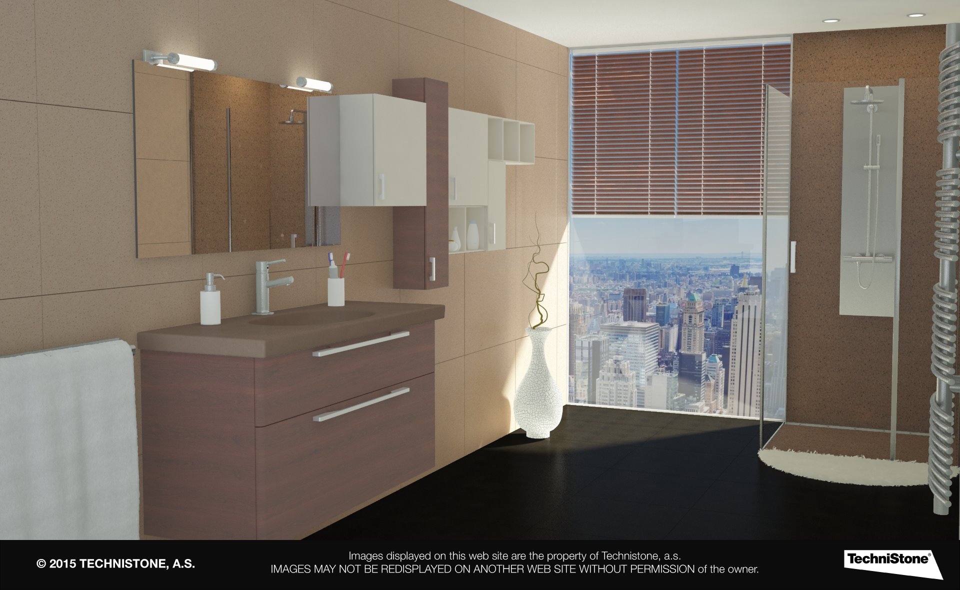 Modern bathroom