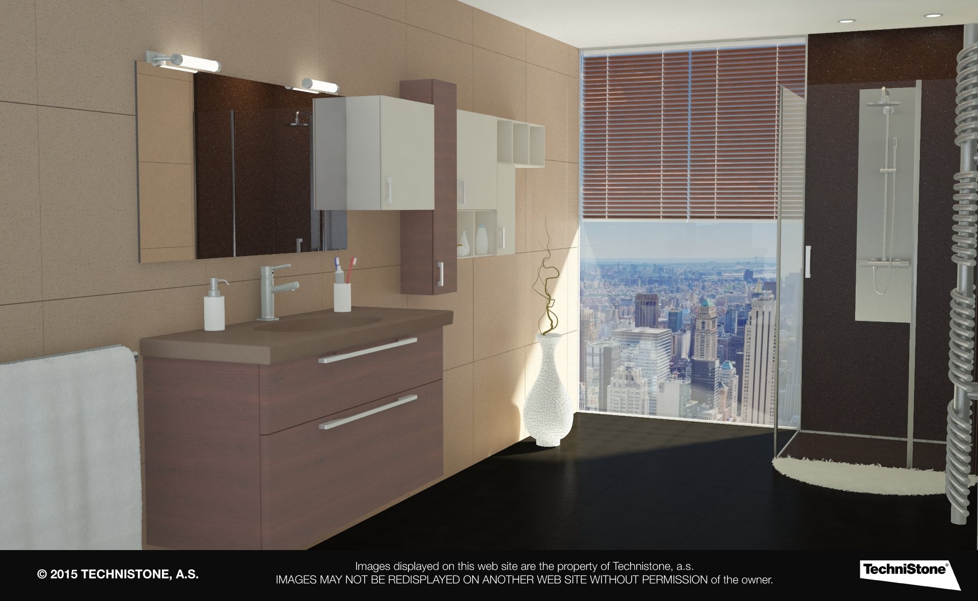 Modern bathroom