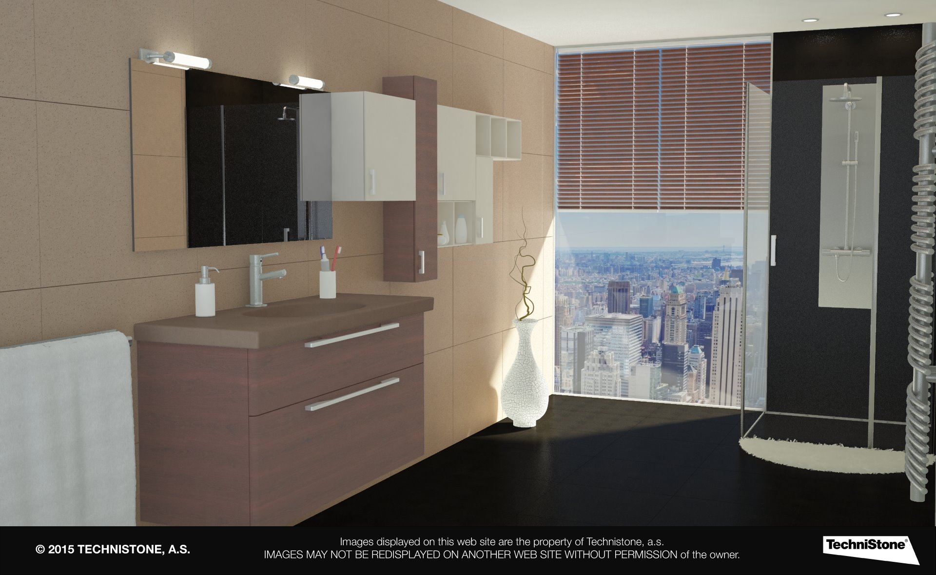 Modern bathroom