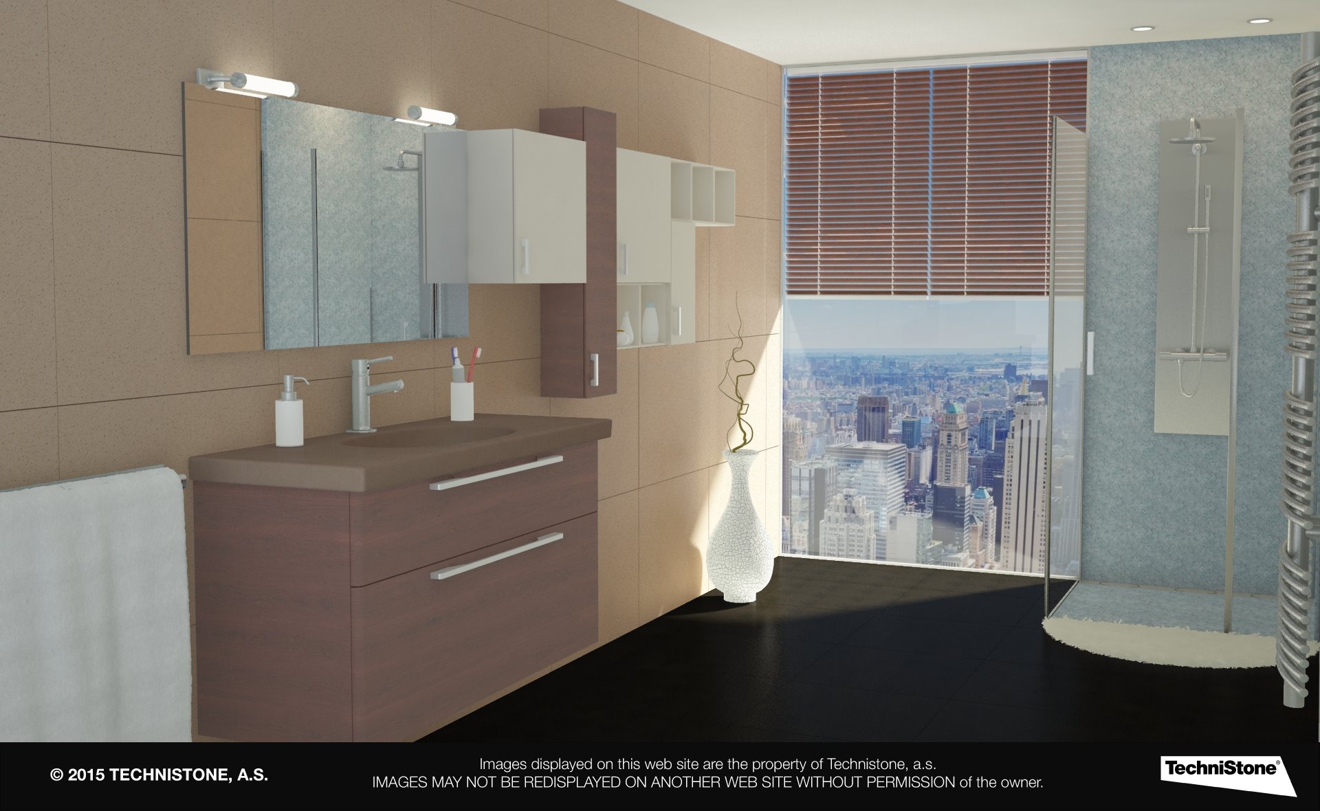 Modern bathroom