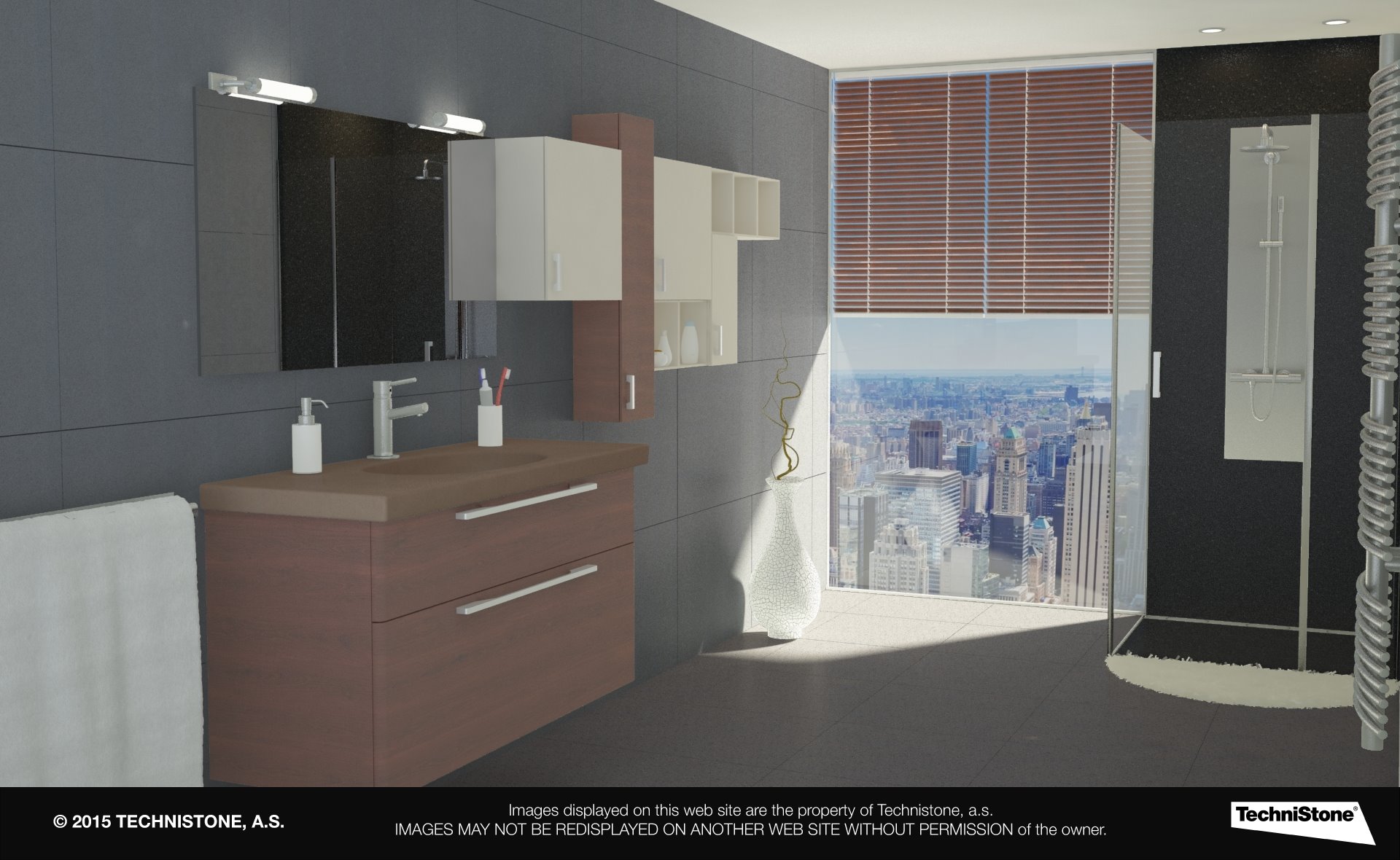 Modern bathroom