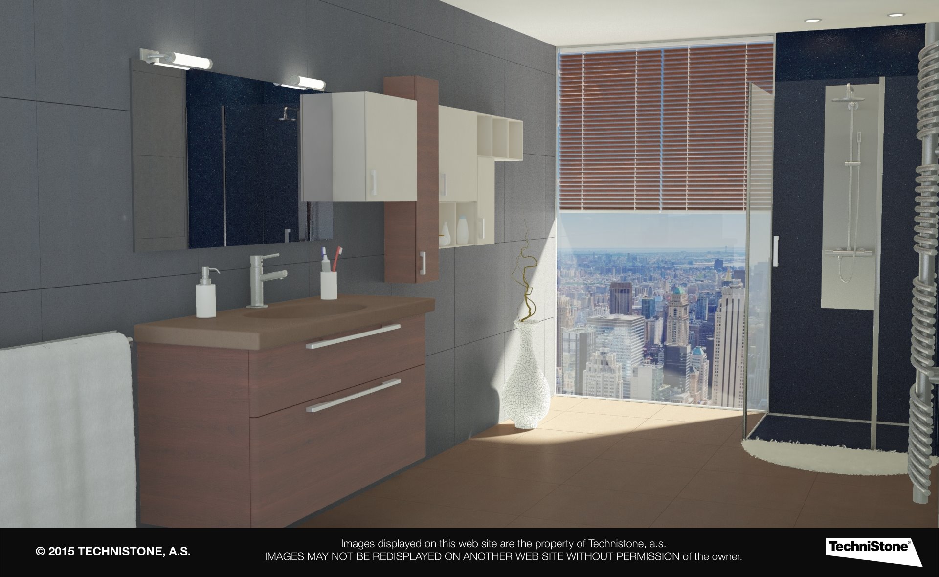 Modern bathroom