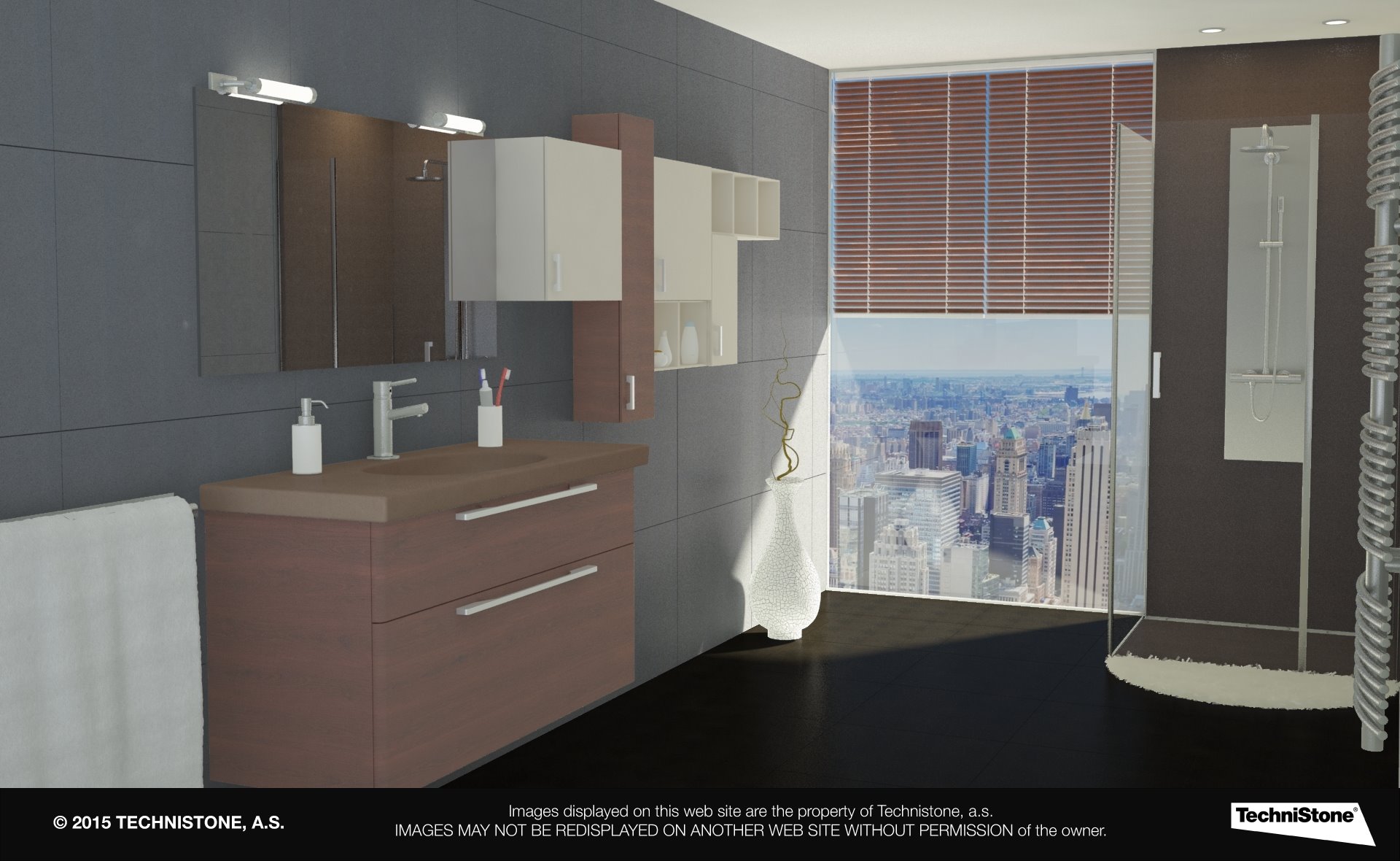 Modern bathroom