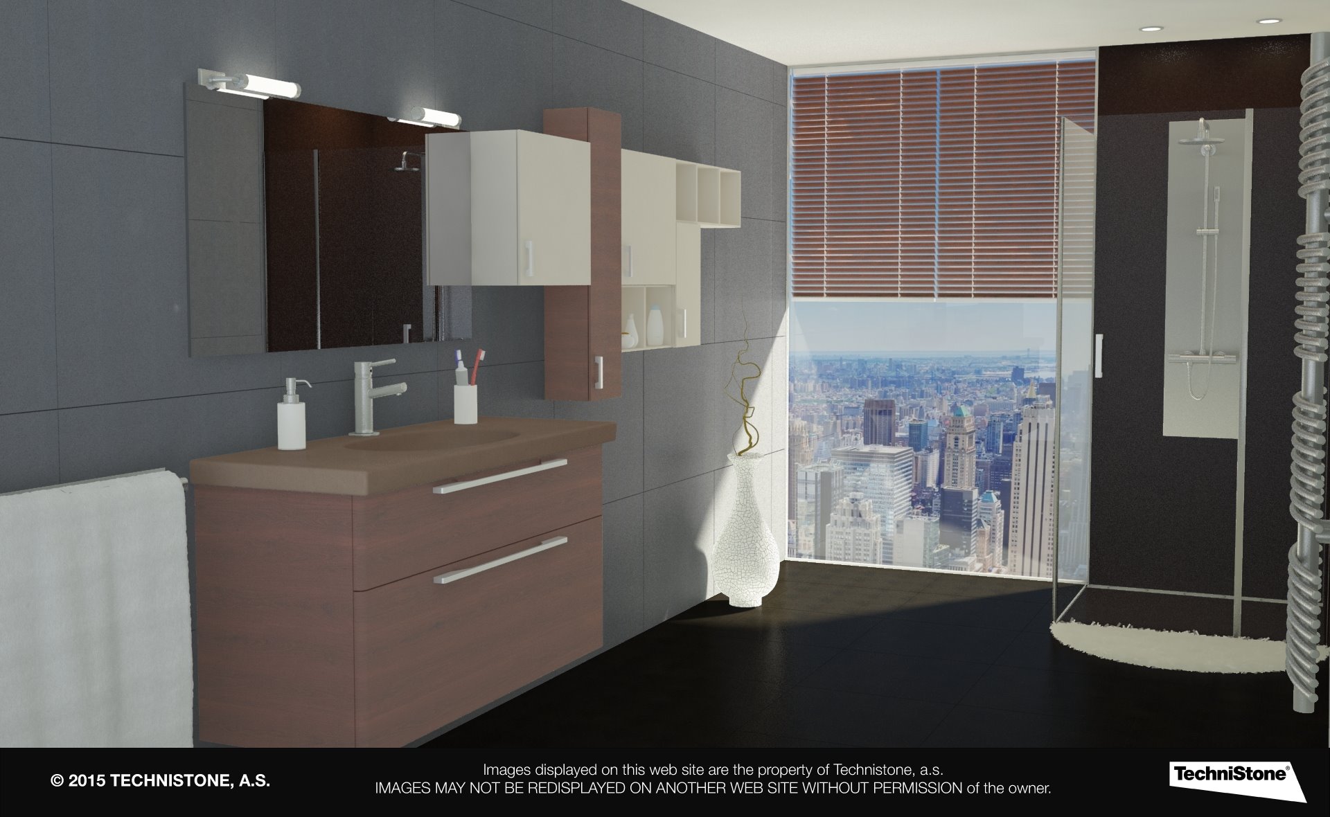 Modern bathroom