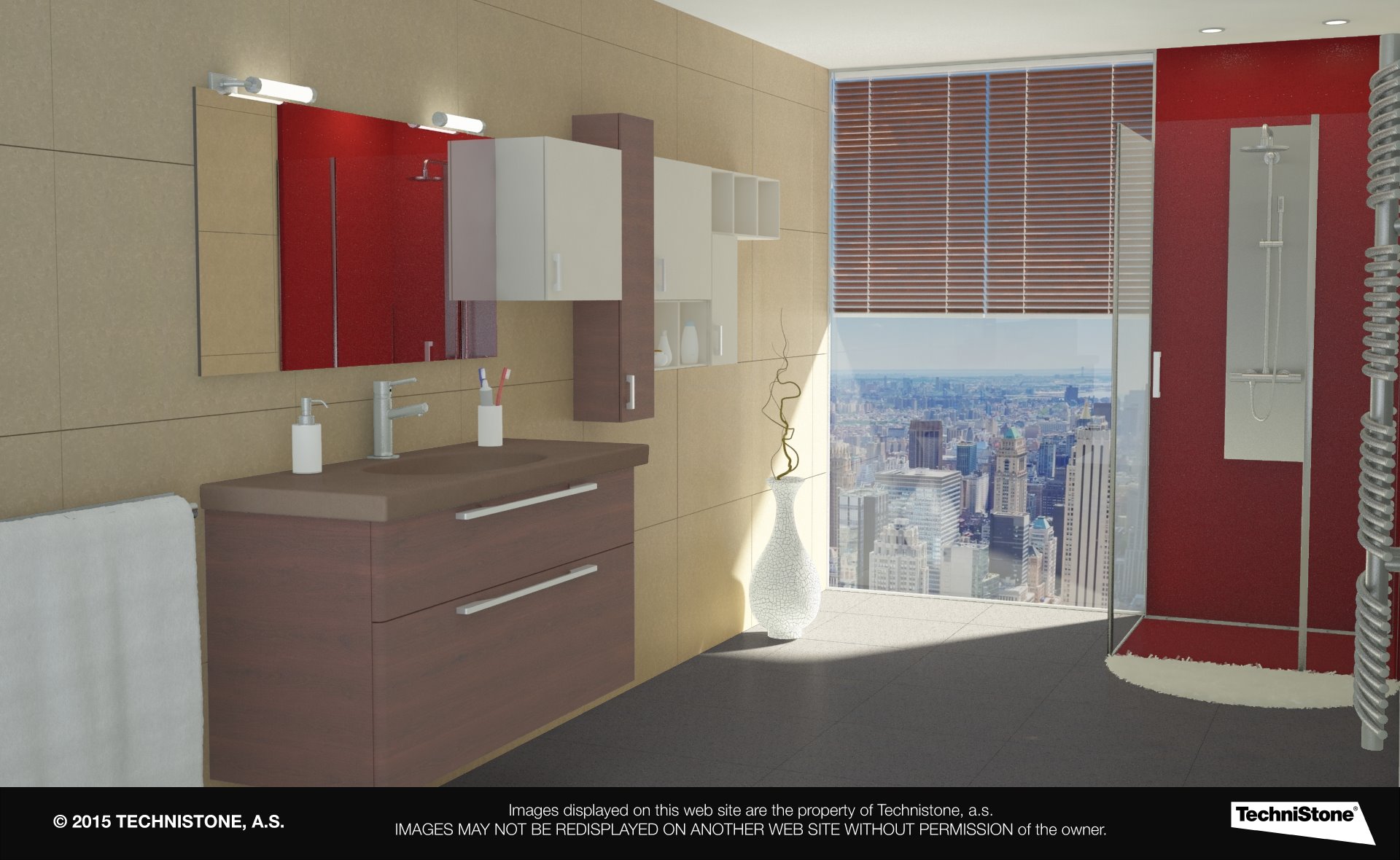 Modern bathroom