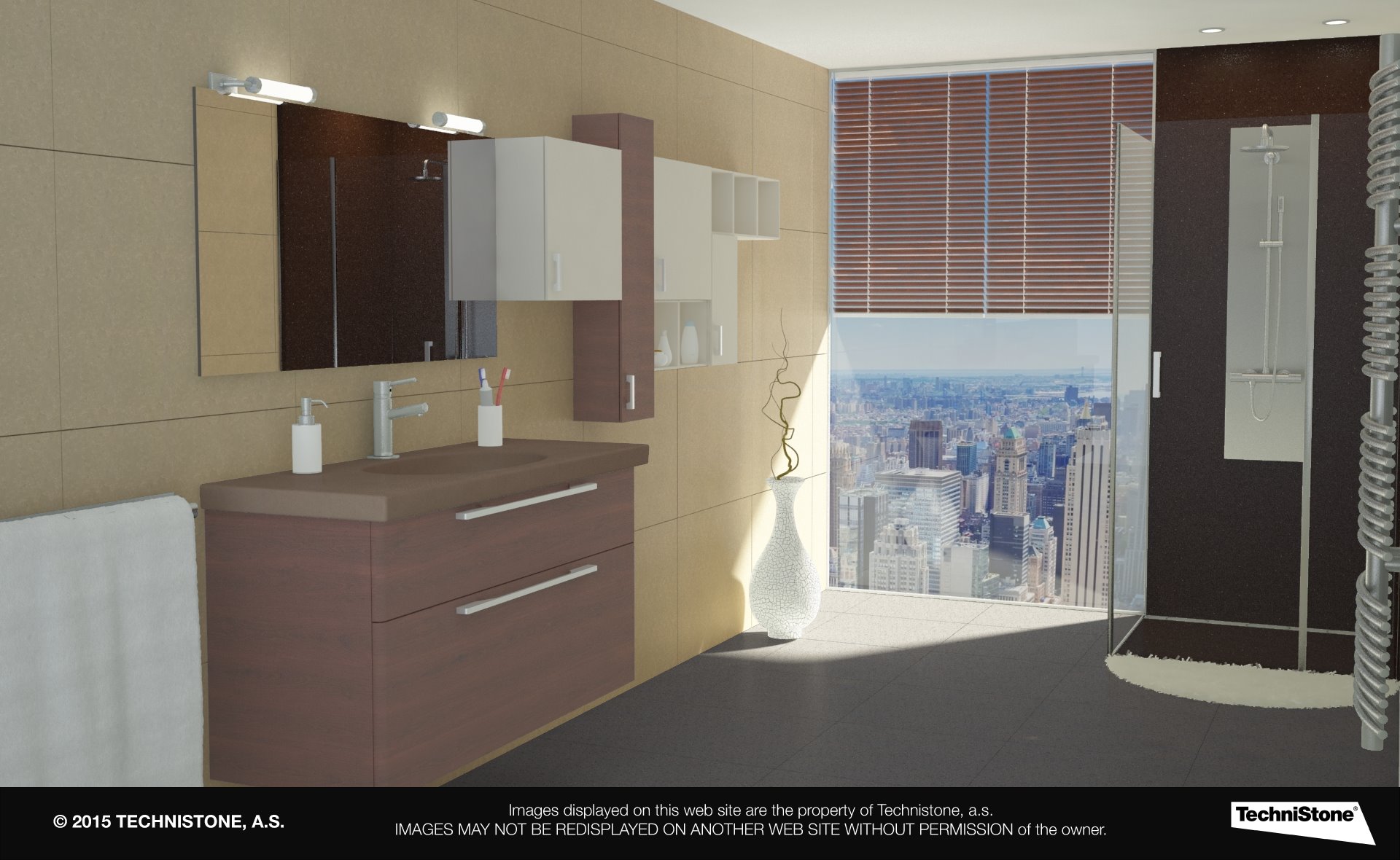Modern bathroom