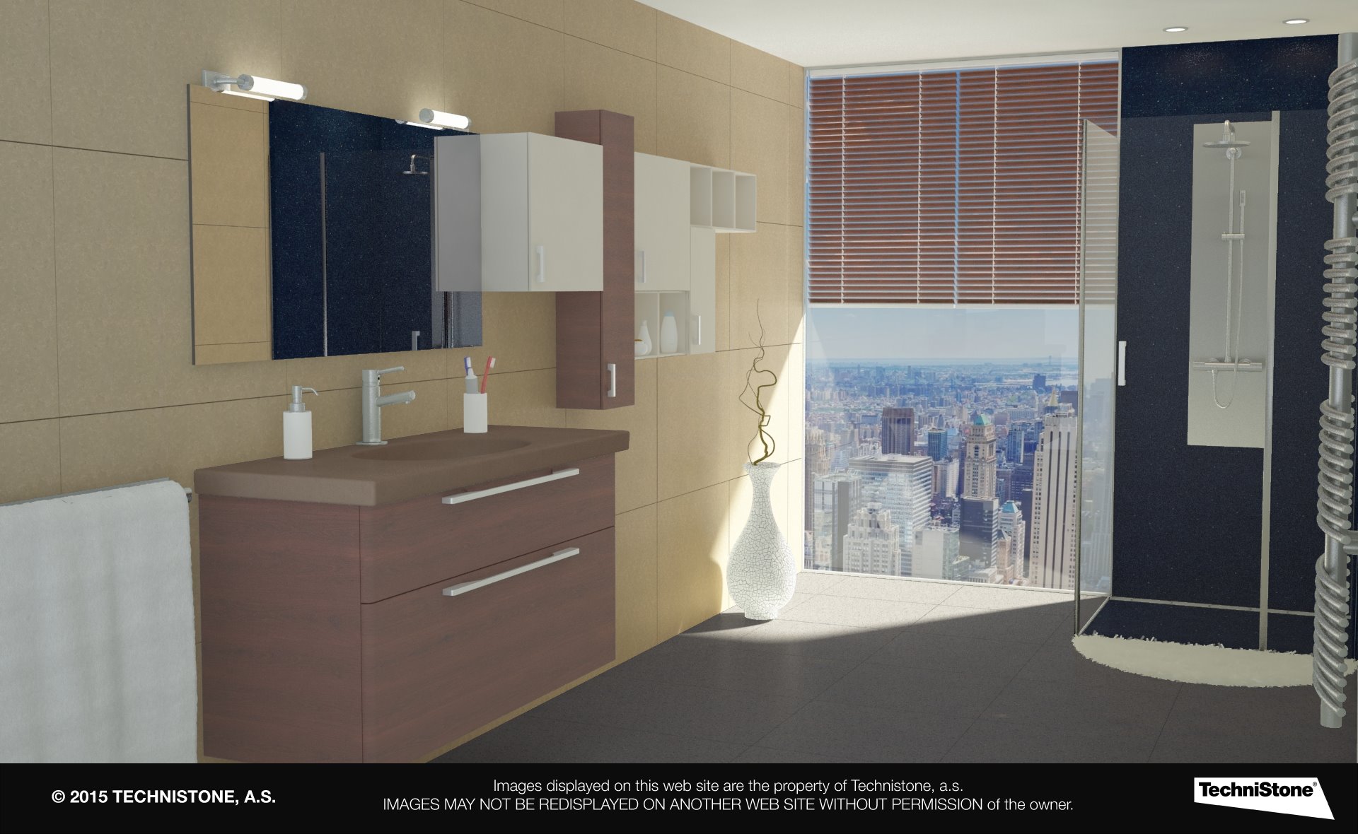 Modern bathroom