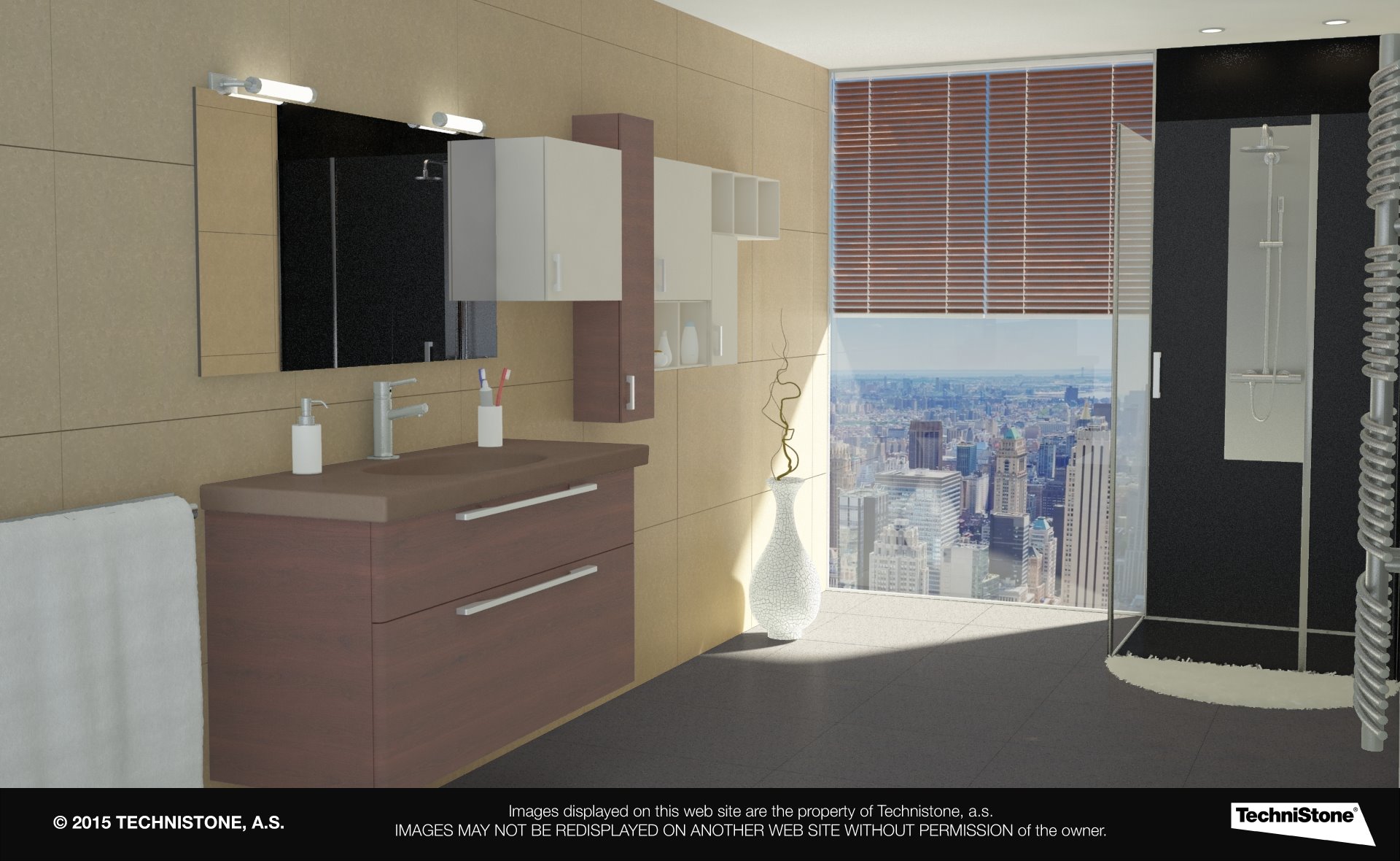Modern bathroom