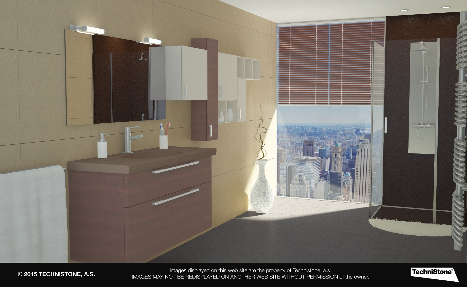 Modern bathroom