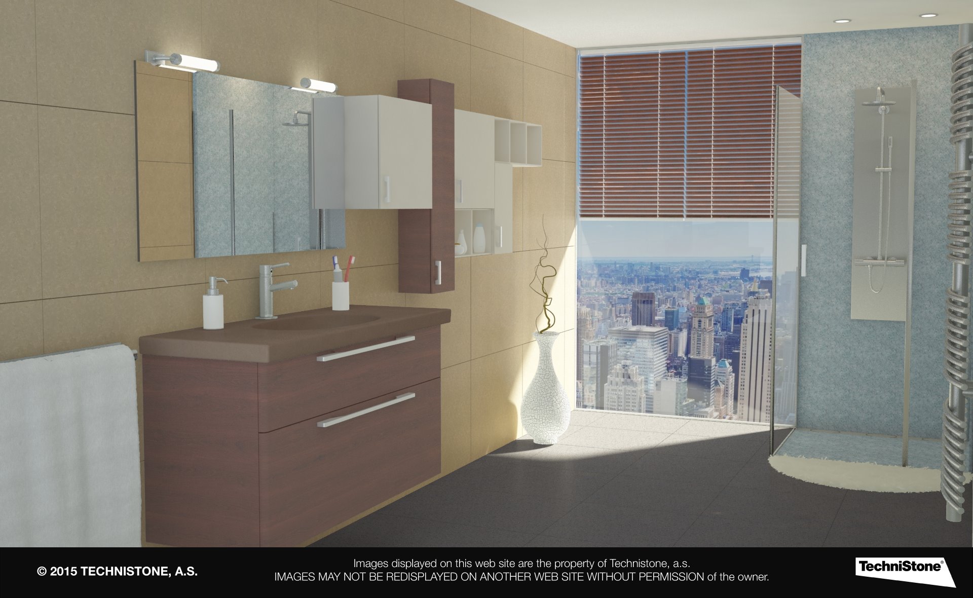 Modern bathroom