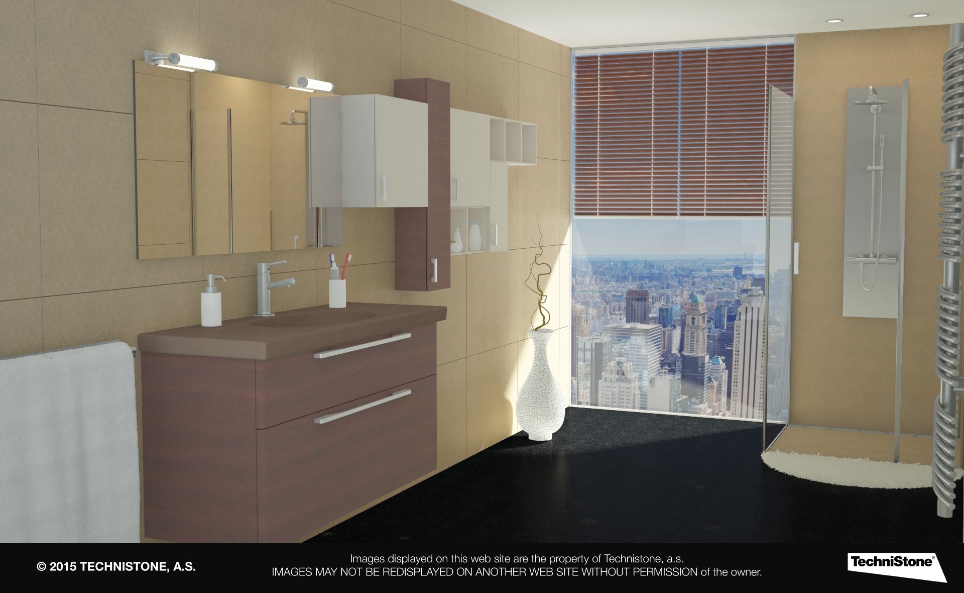Modern bathroom