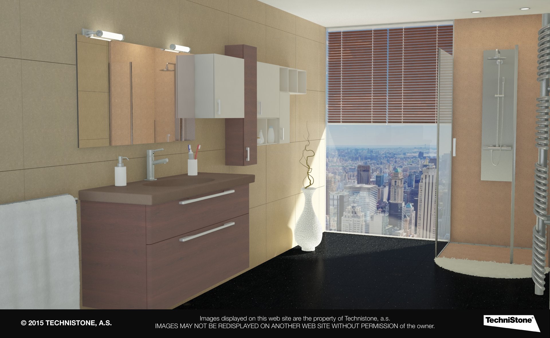 Modern bathroom