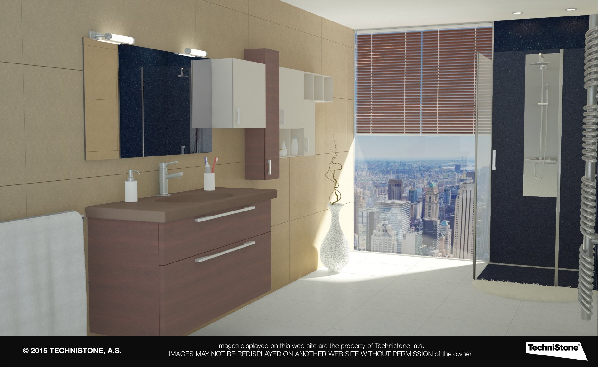 Modern bathroom