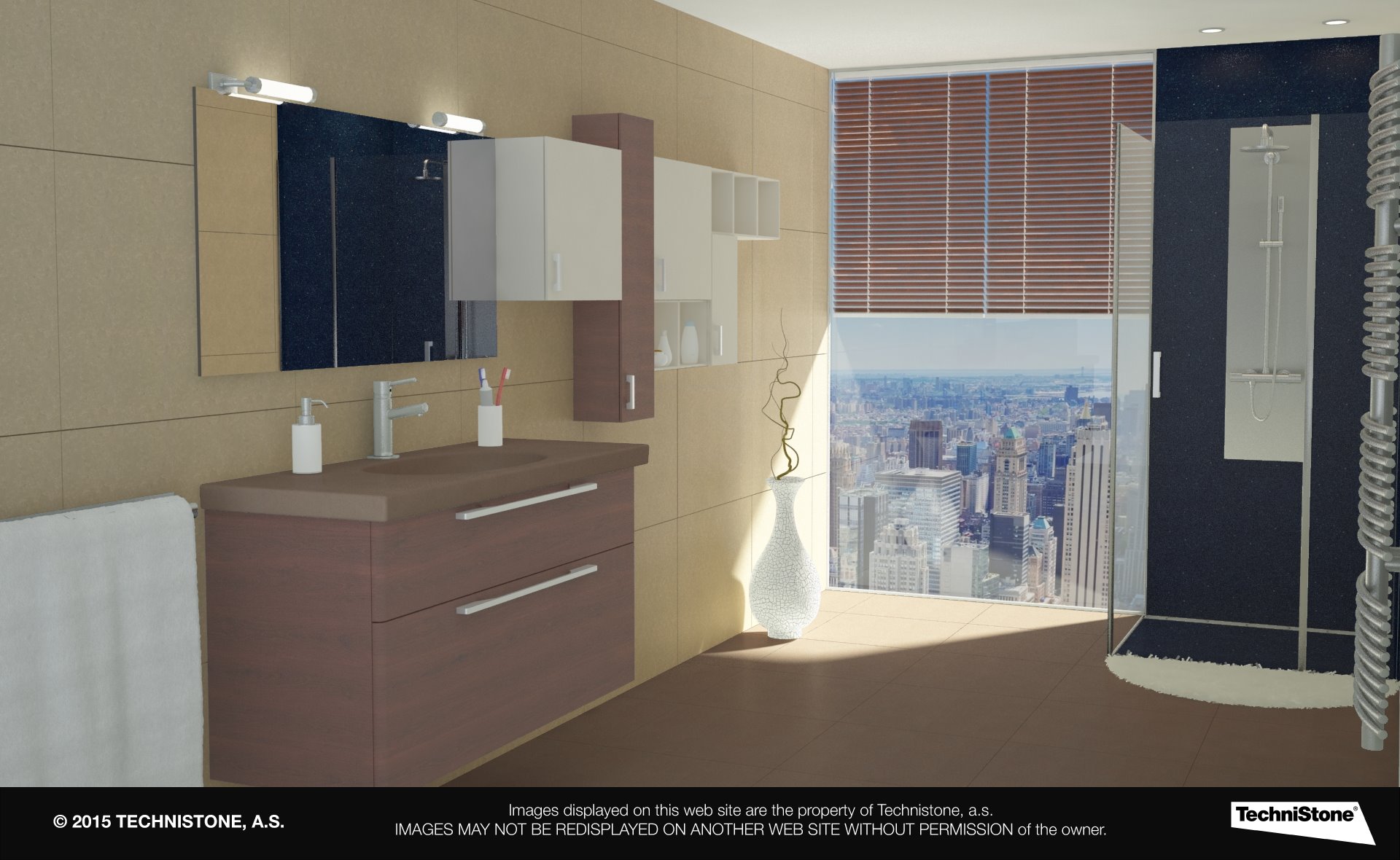 Modern bathroom