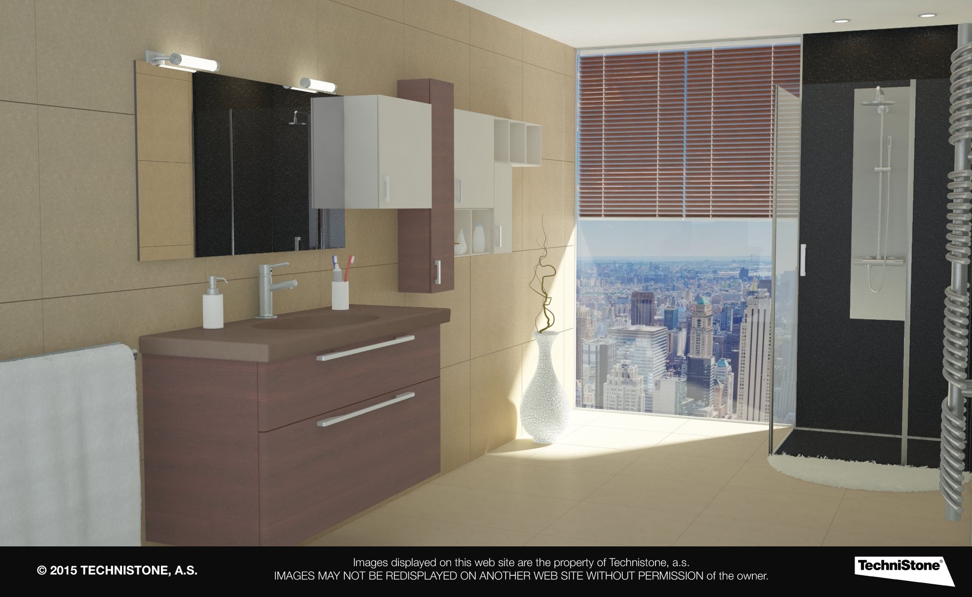 Modern bathroom