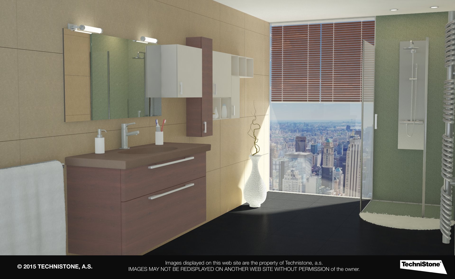 Modern bathroom