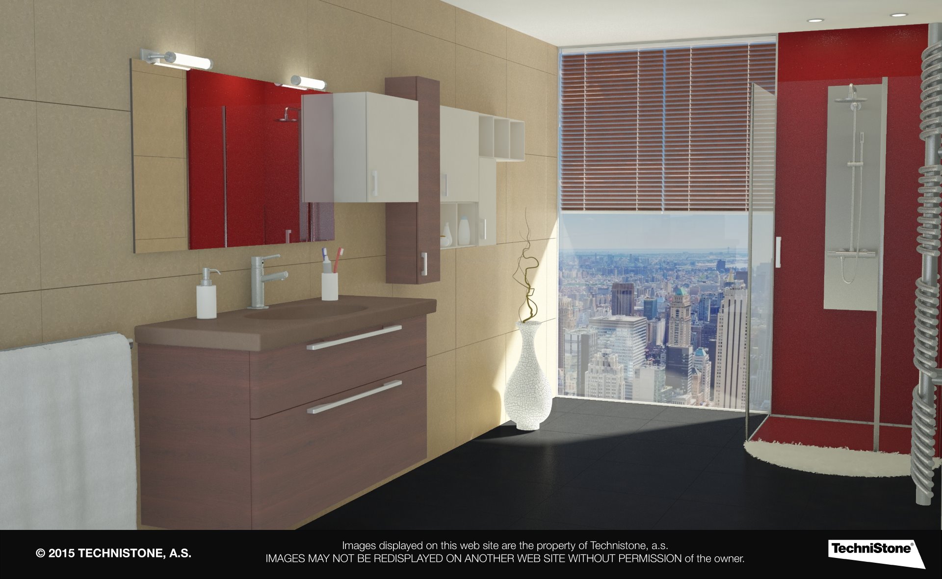 Modern bathroom